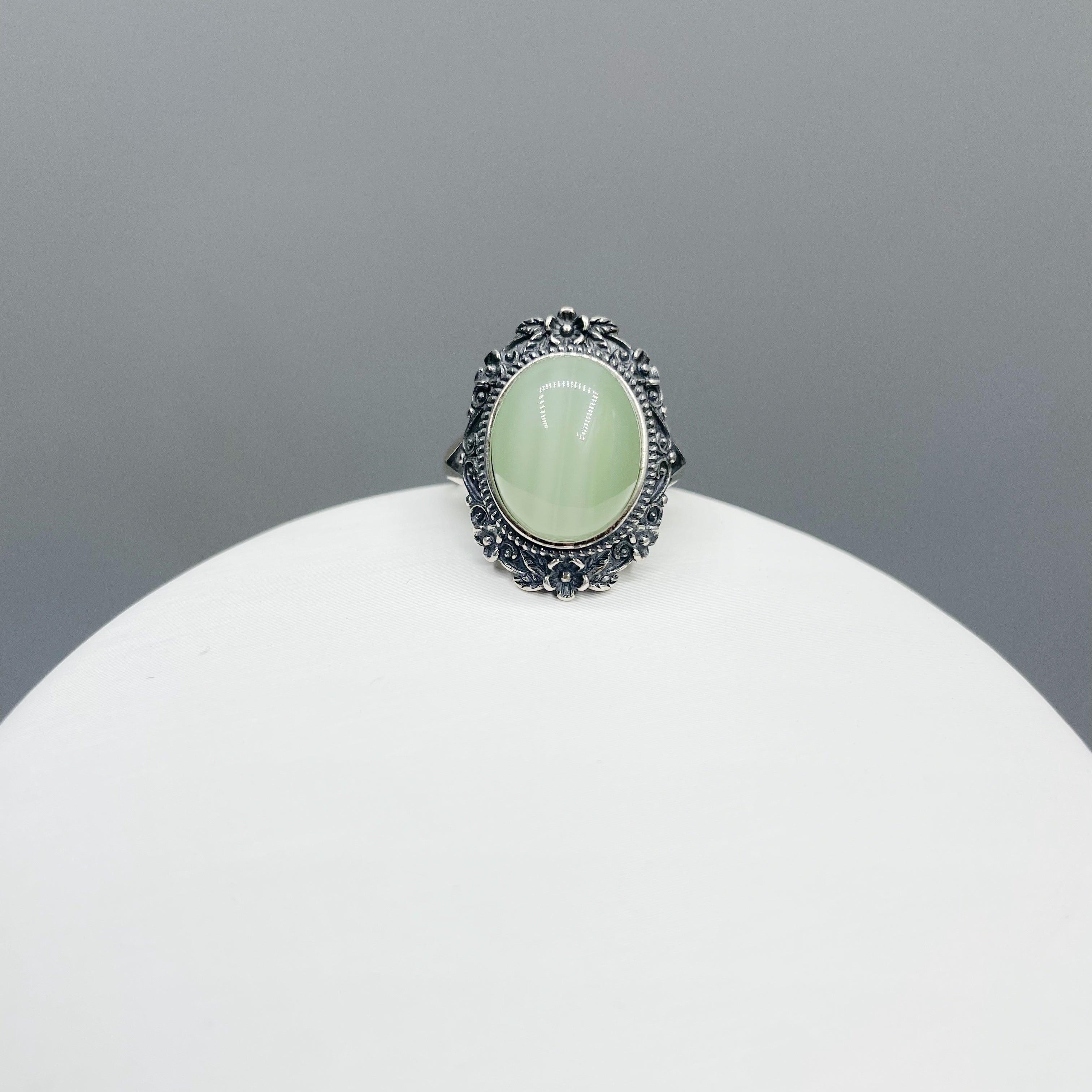 Anello Giada Chiara e Argento 925