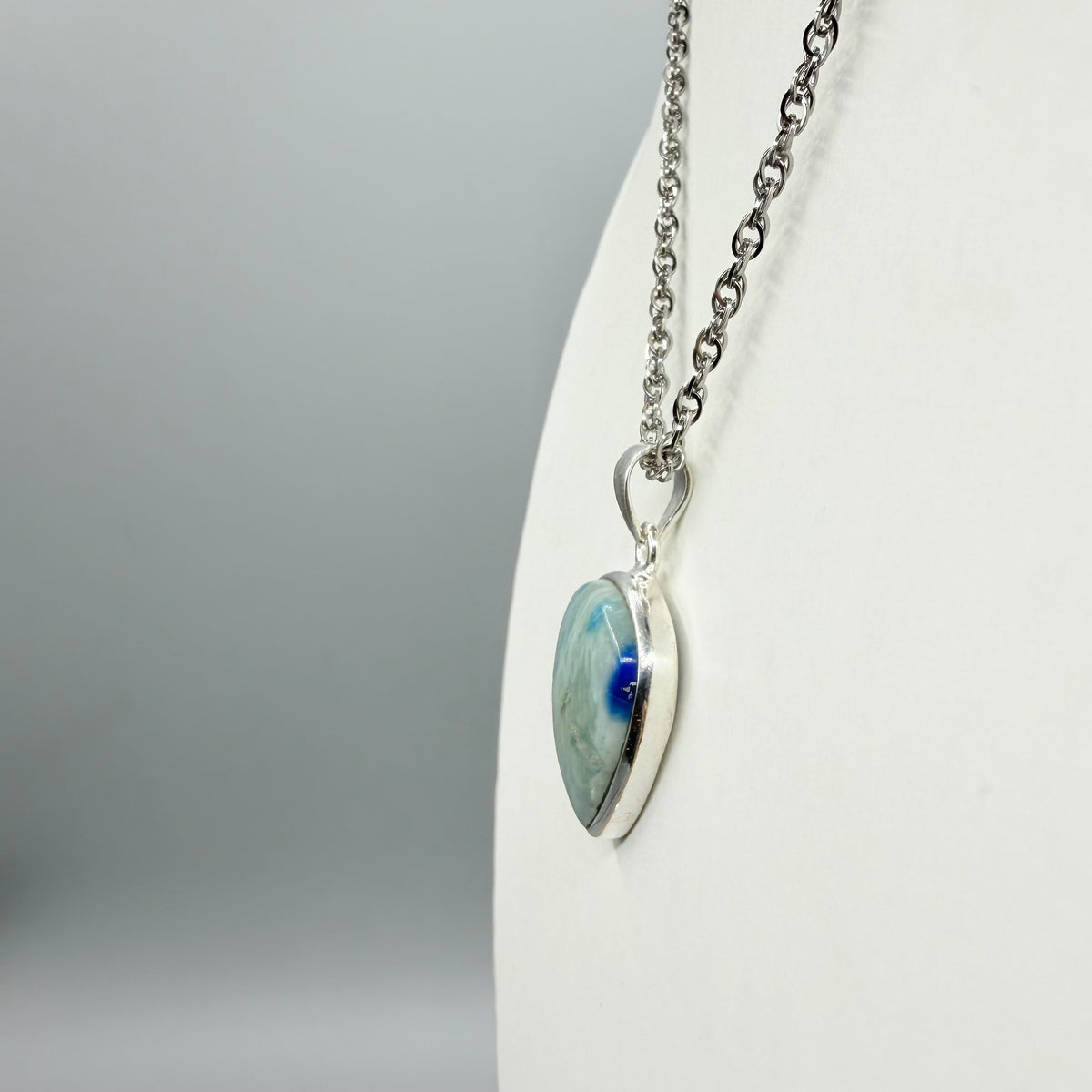 Ciondolo Afghanite e Argento 925 - Triangolo