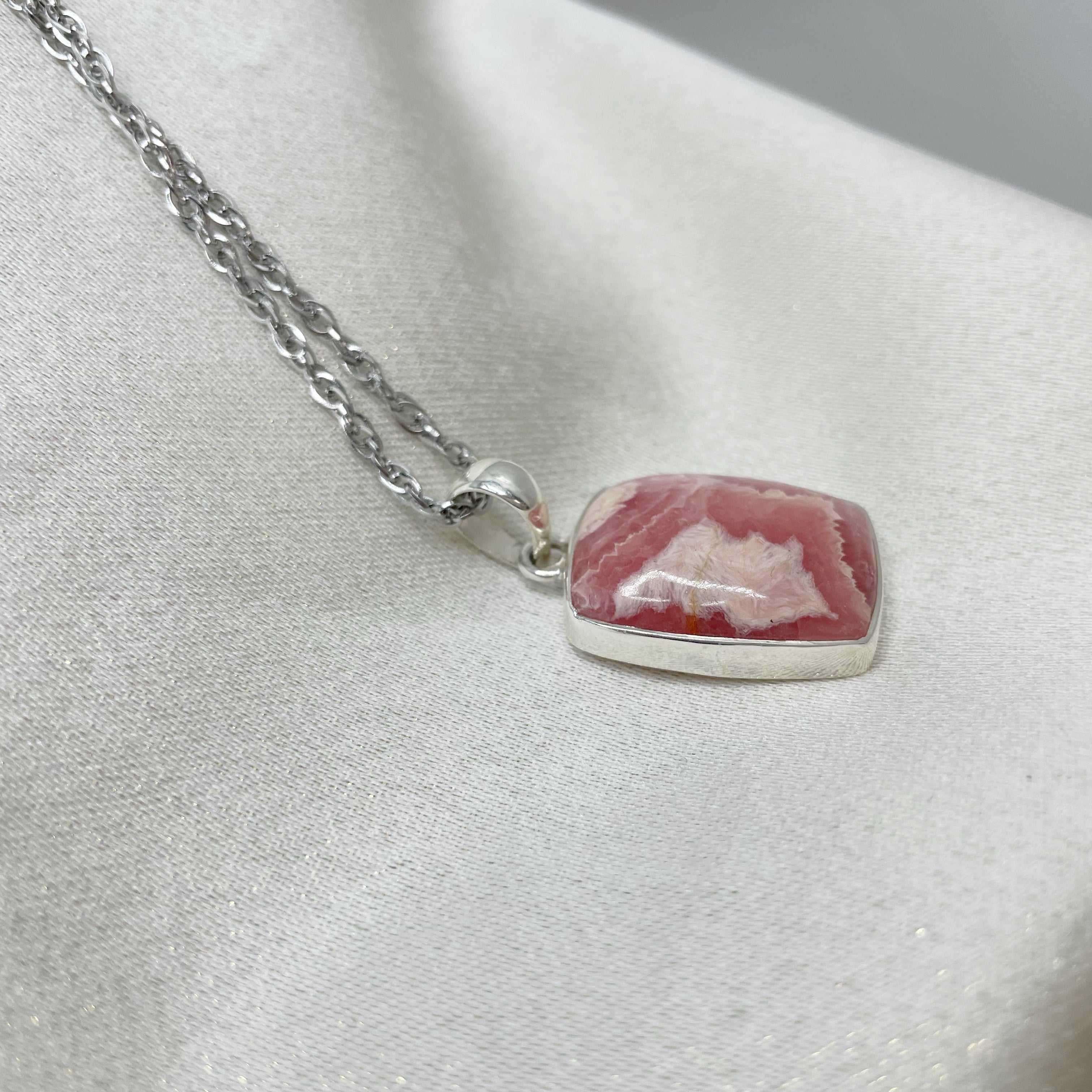 Ciondolo Rodocrosite - Argento 925