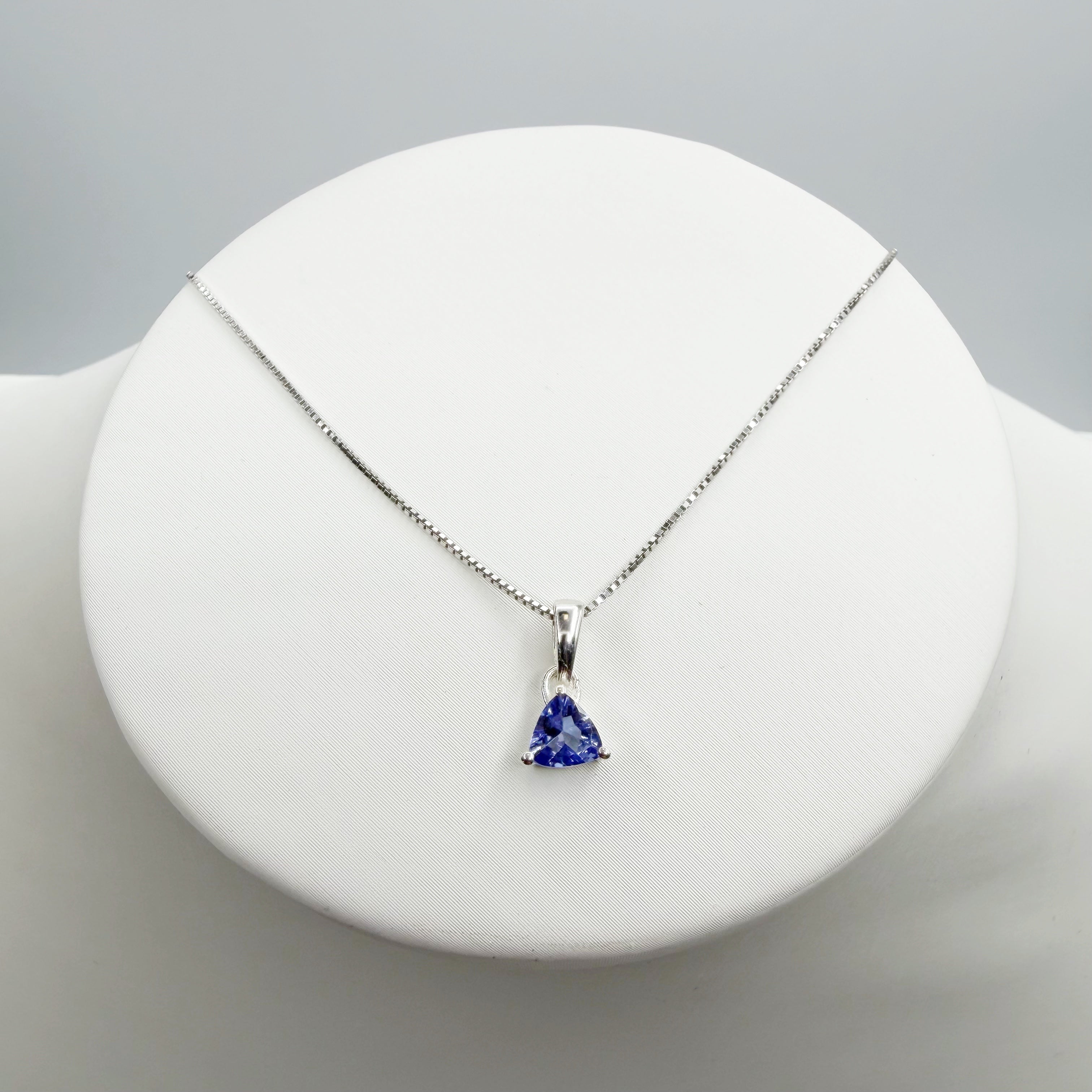 Ciondolo Punto Luce Tanzanite - Argento 925