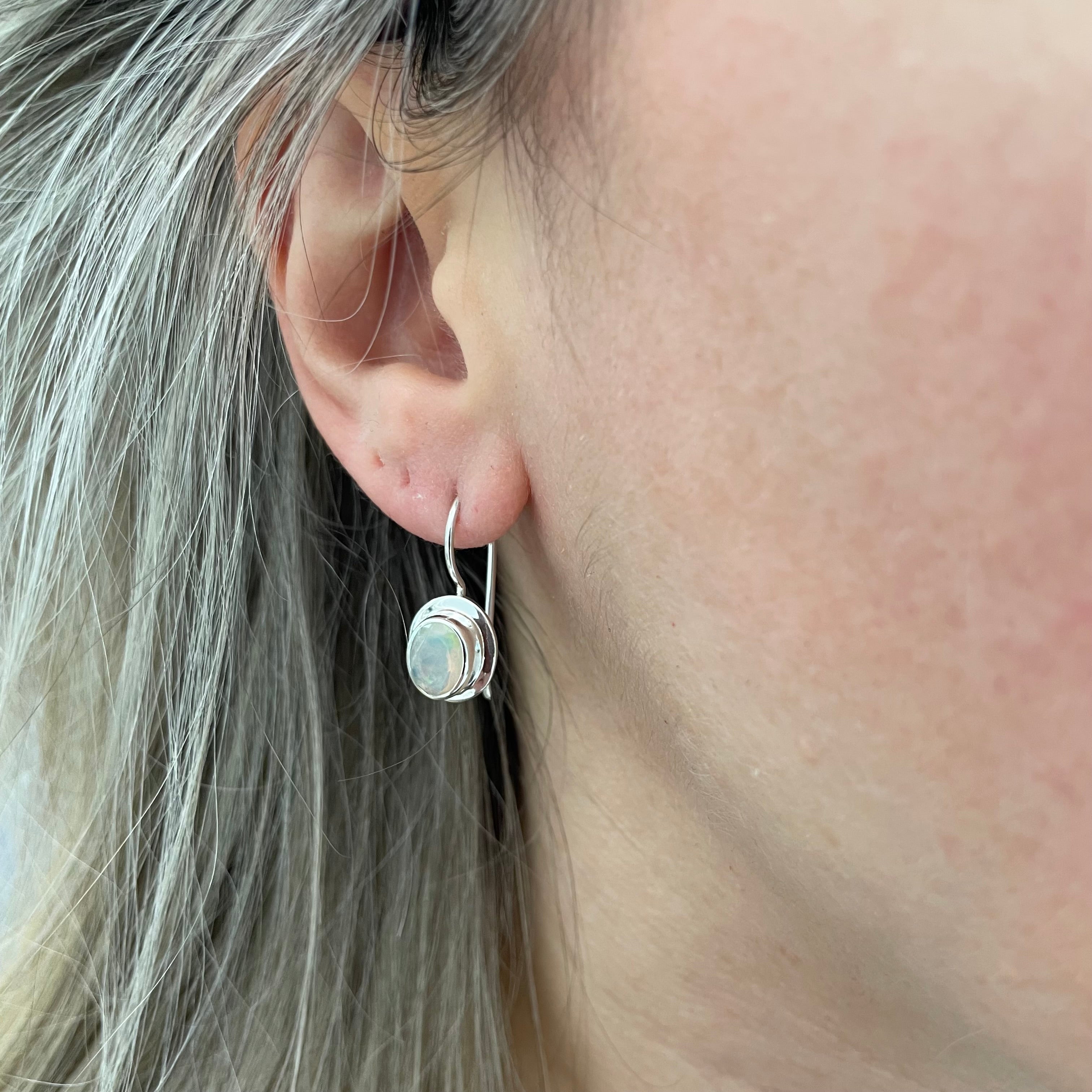 Orecchini Opale Etiope - Argento 925