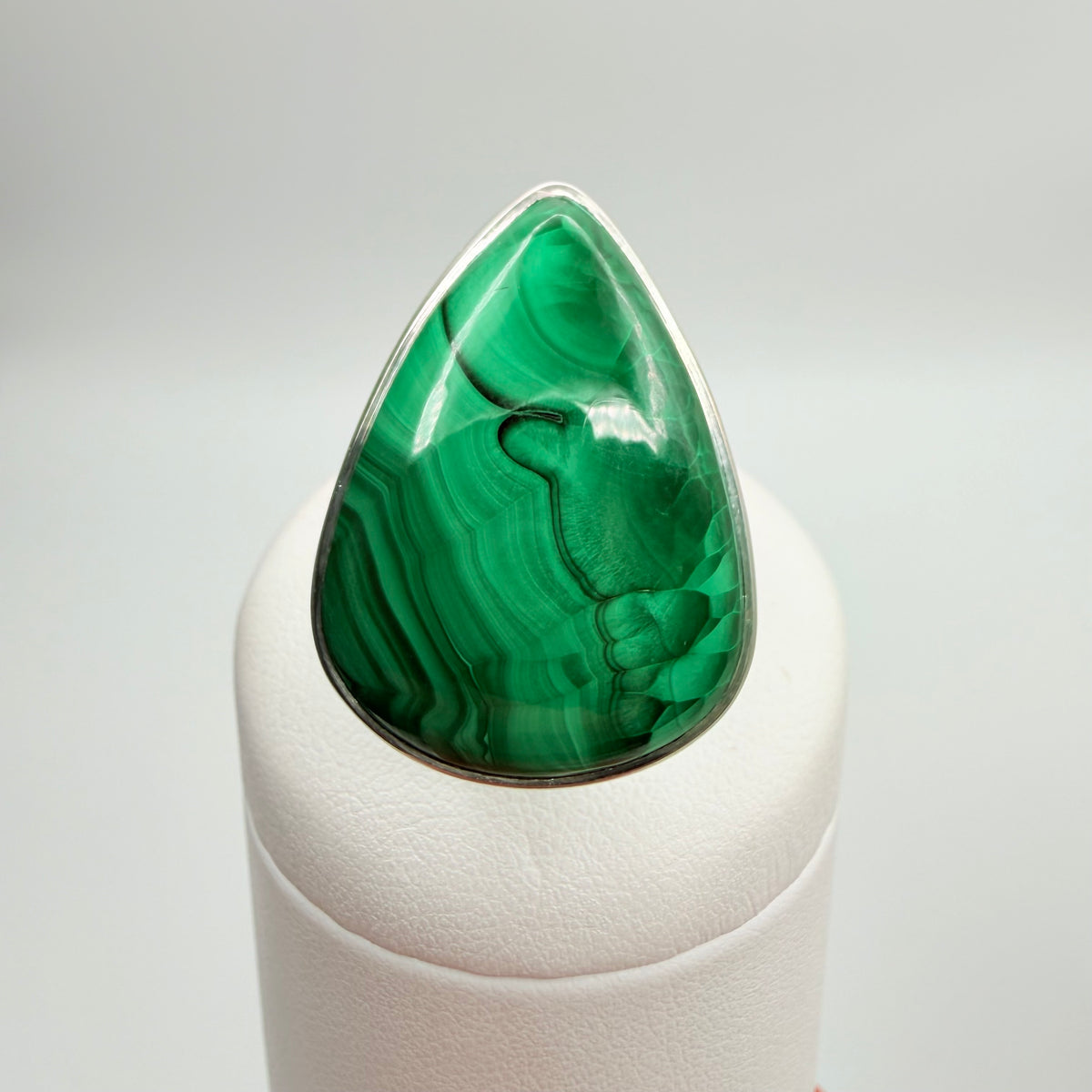 Anello Malachite Argento 925
