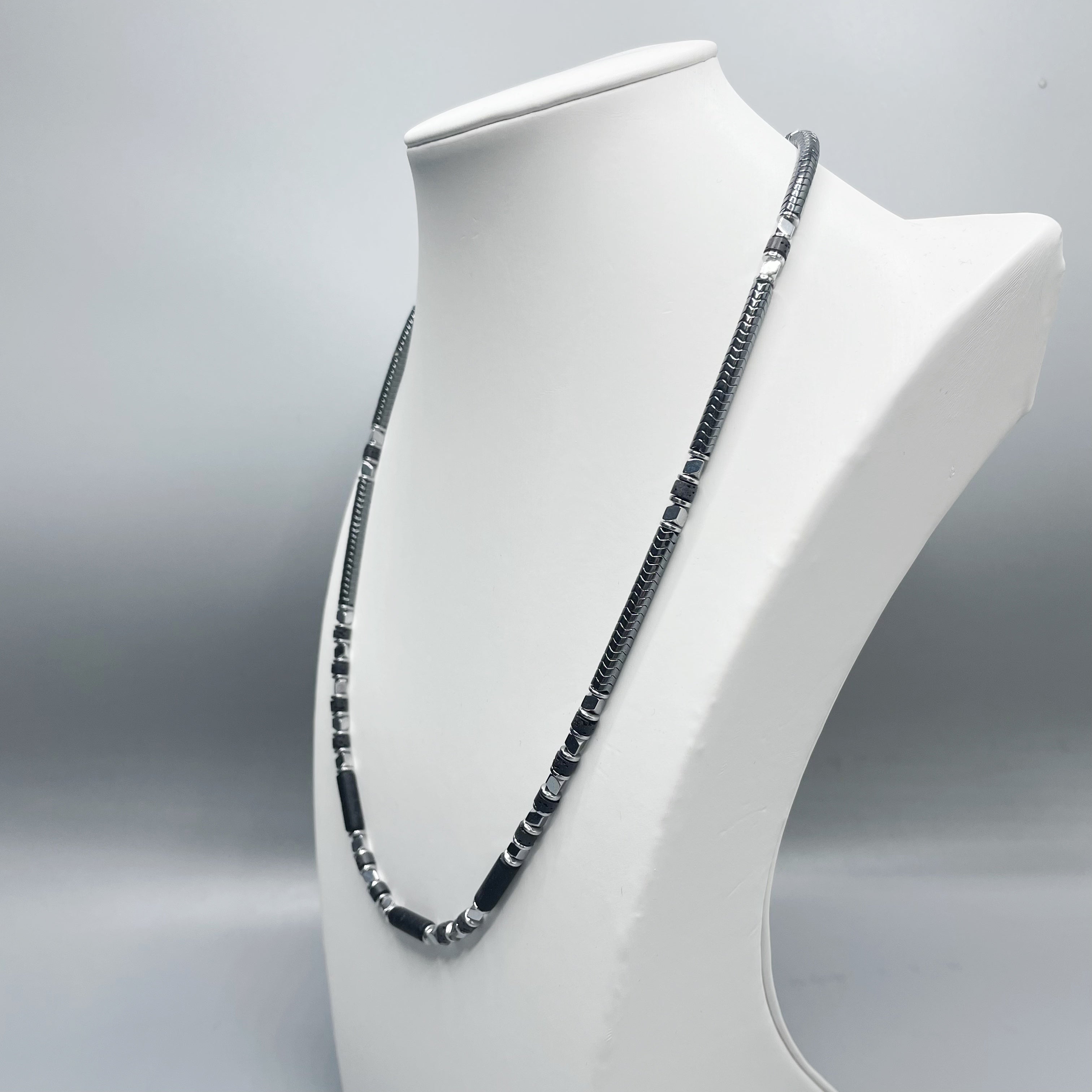 Collana Scudo Protettivo Unisex - Onice ed ematite
