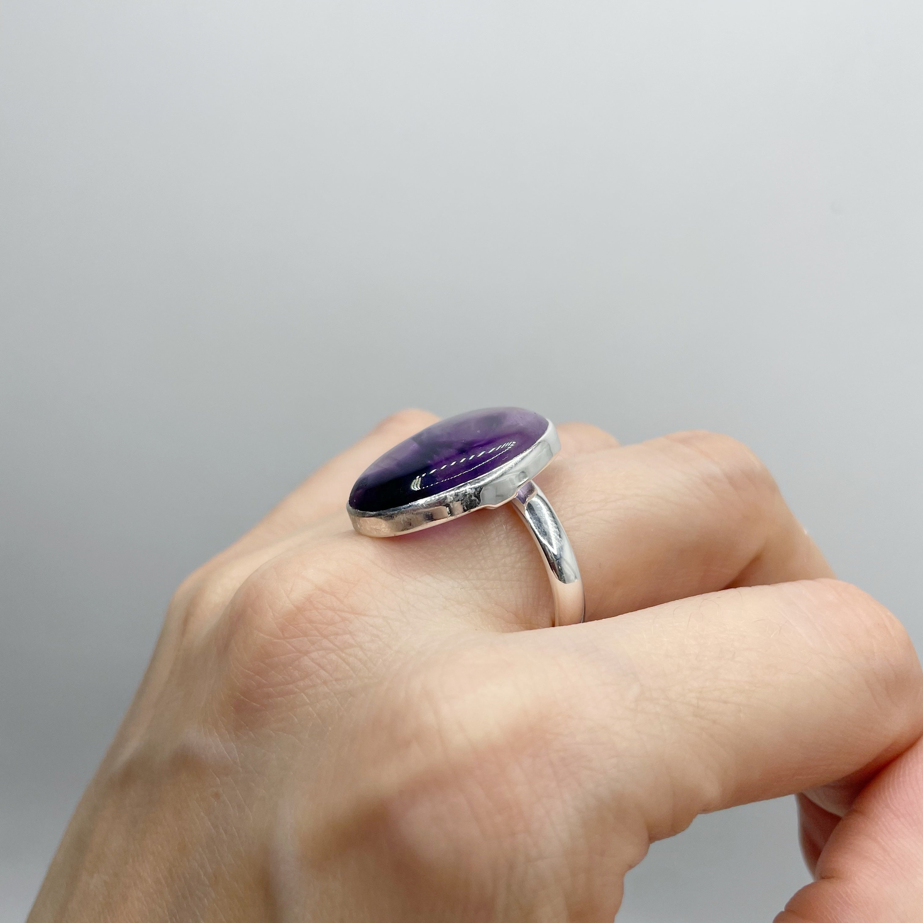 Anello Ametista Phantom - Argento 925