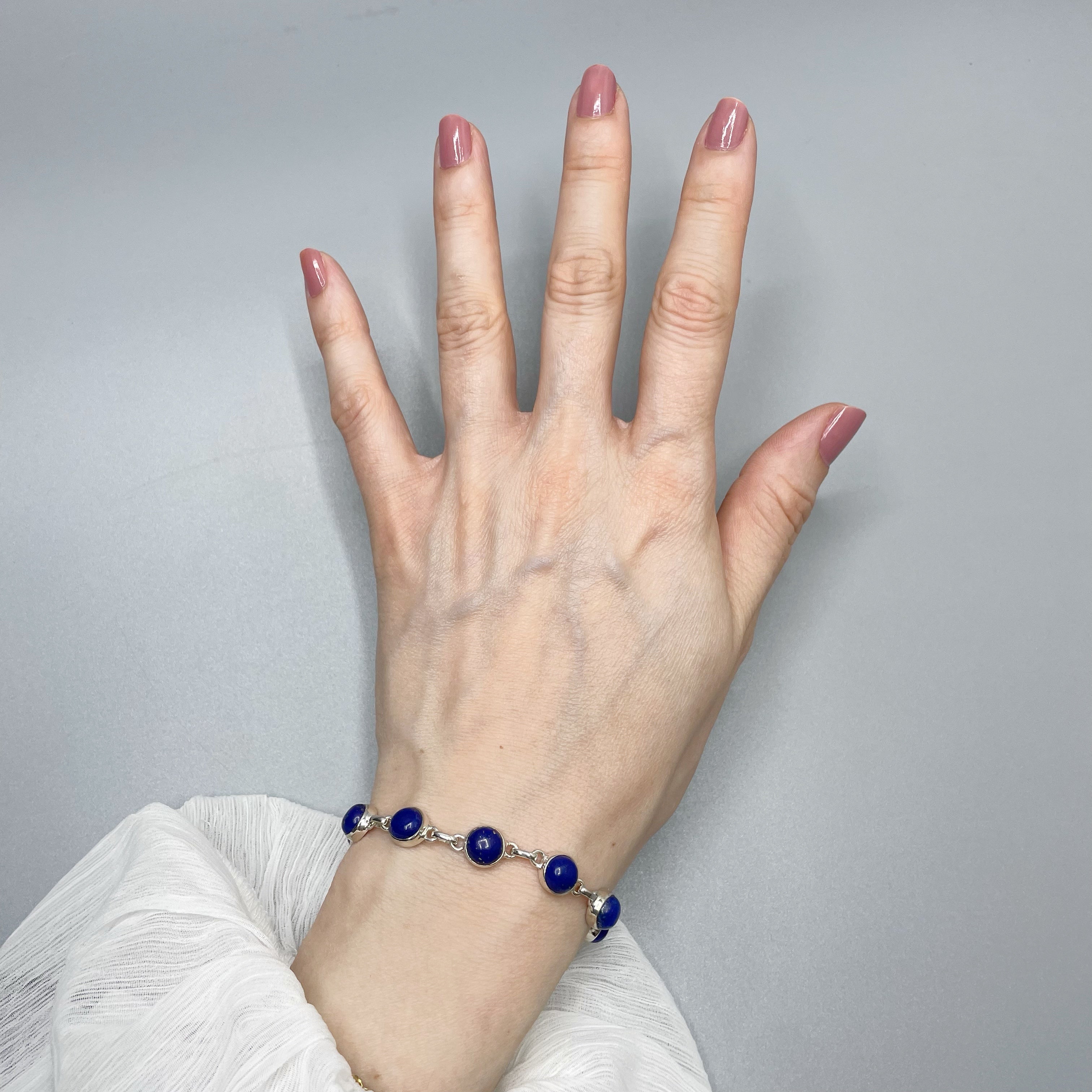 Bracciale Lapislazzuli e Argento 925