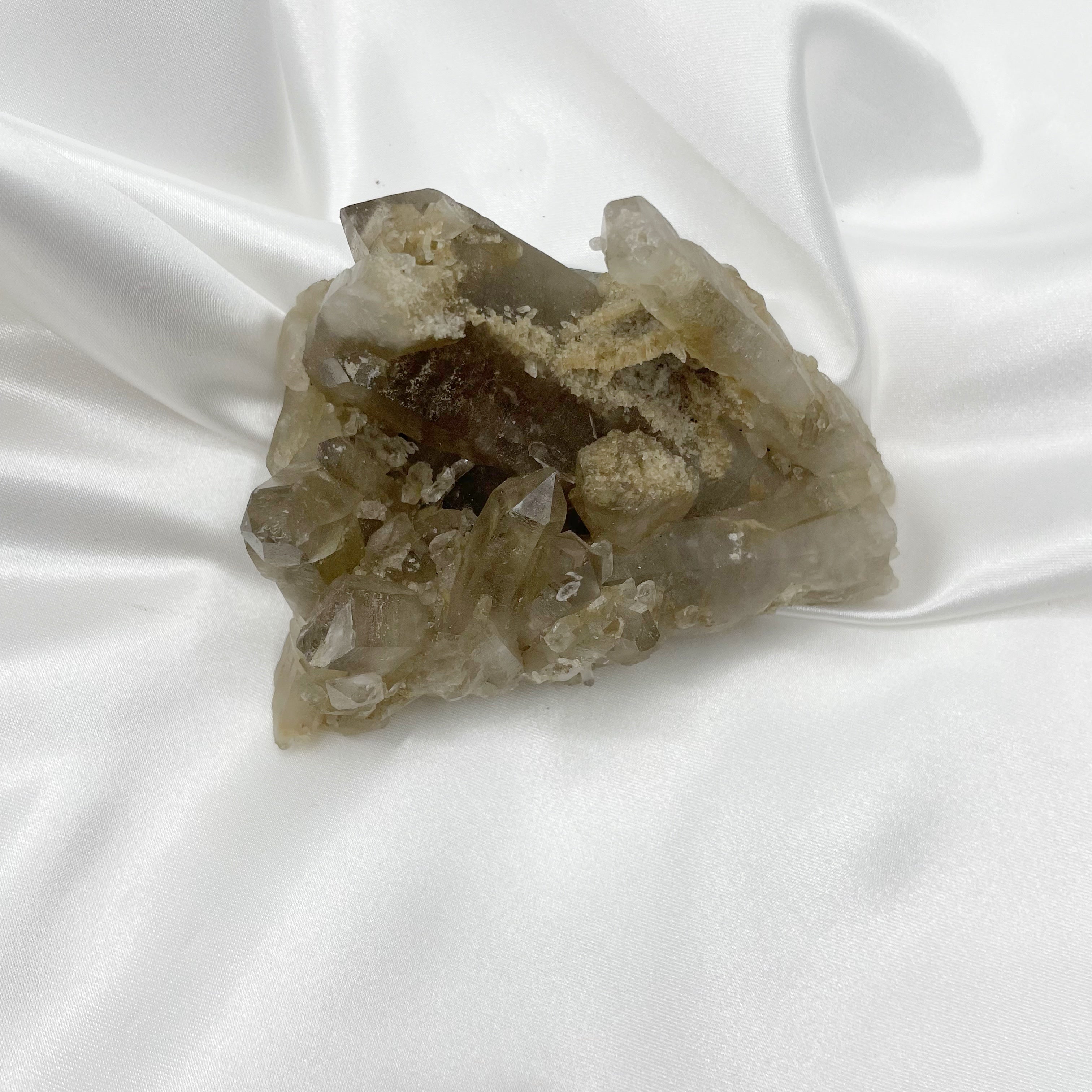 Drusa di Quarzo Fumè