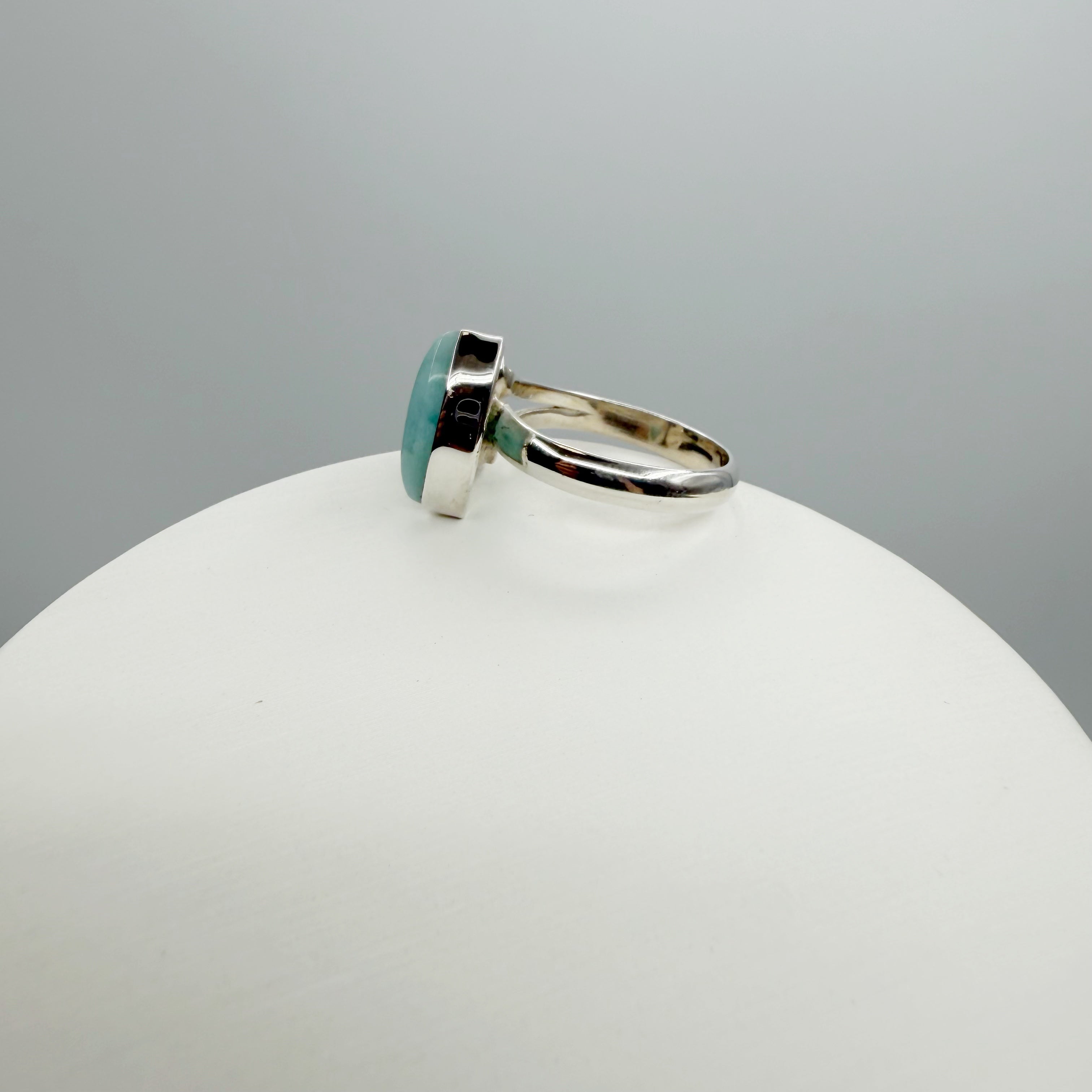 Anello Larimar e Topazio - Argento 925