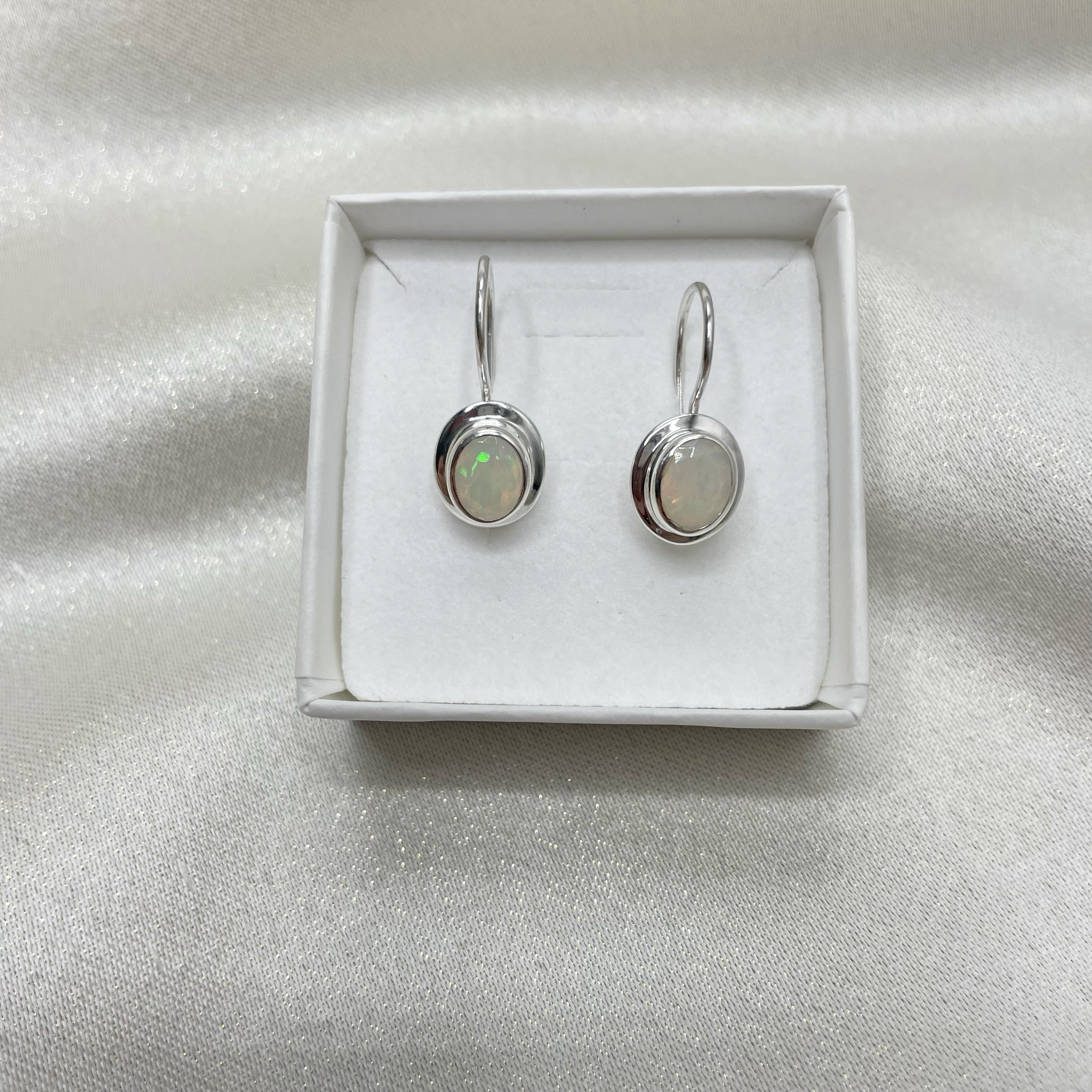 Orecchini Opale Etiope - Argento 925