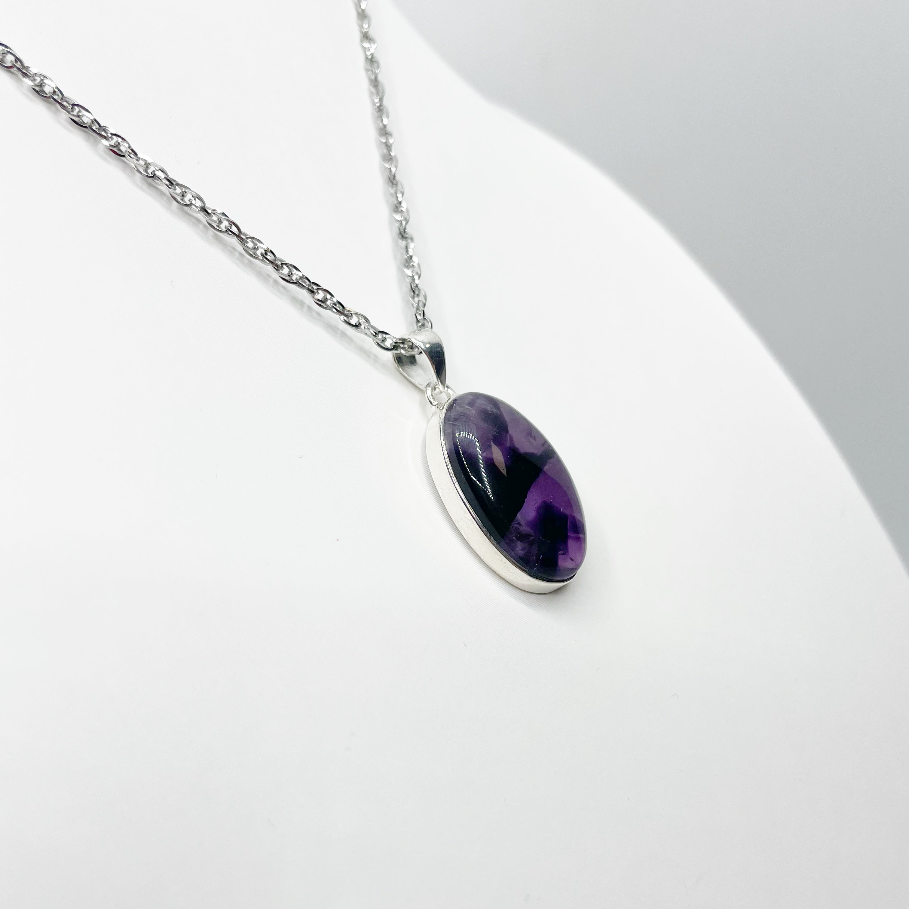 Ciondolo Ametista Phantom - Argento 925