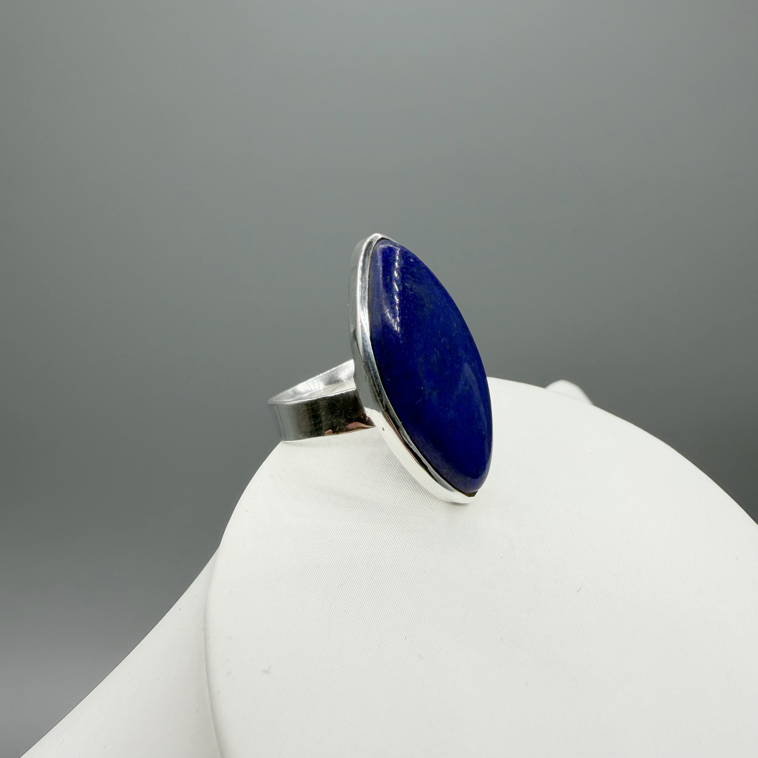 Anello Lapislazzuli Ovale - Argento 925