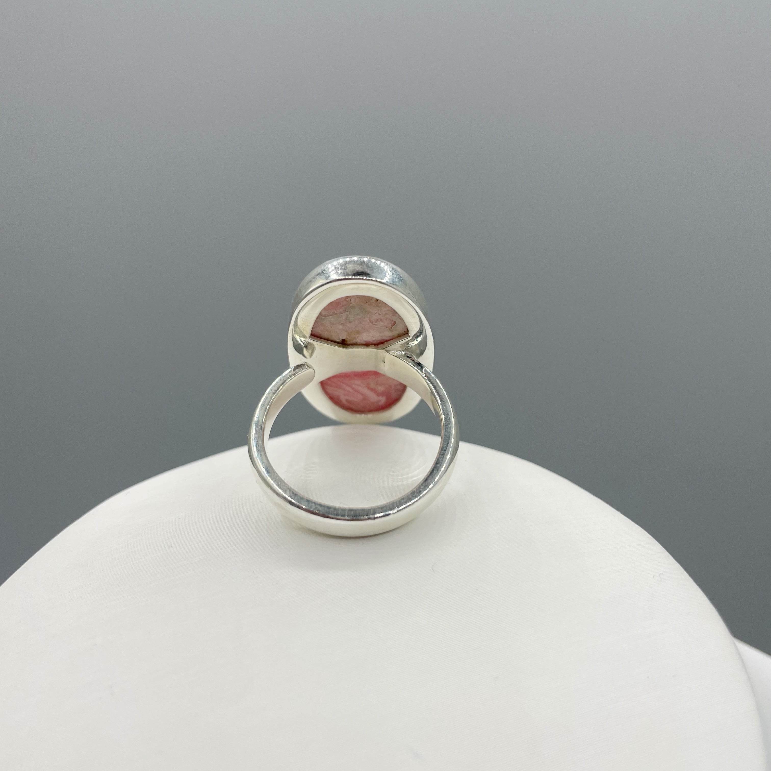 Anello Rodocrosite e Argento 925