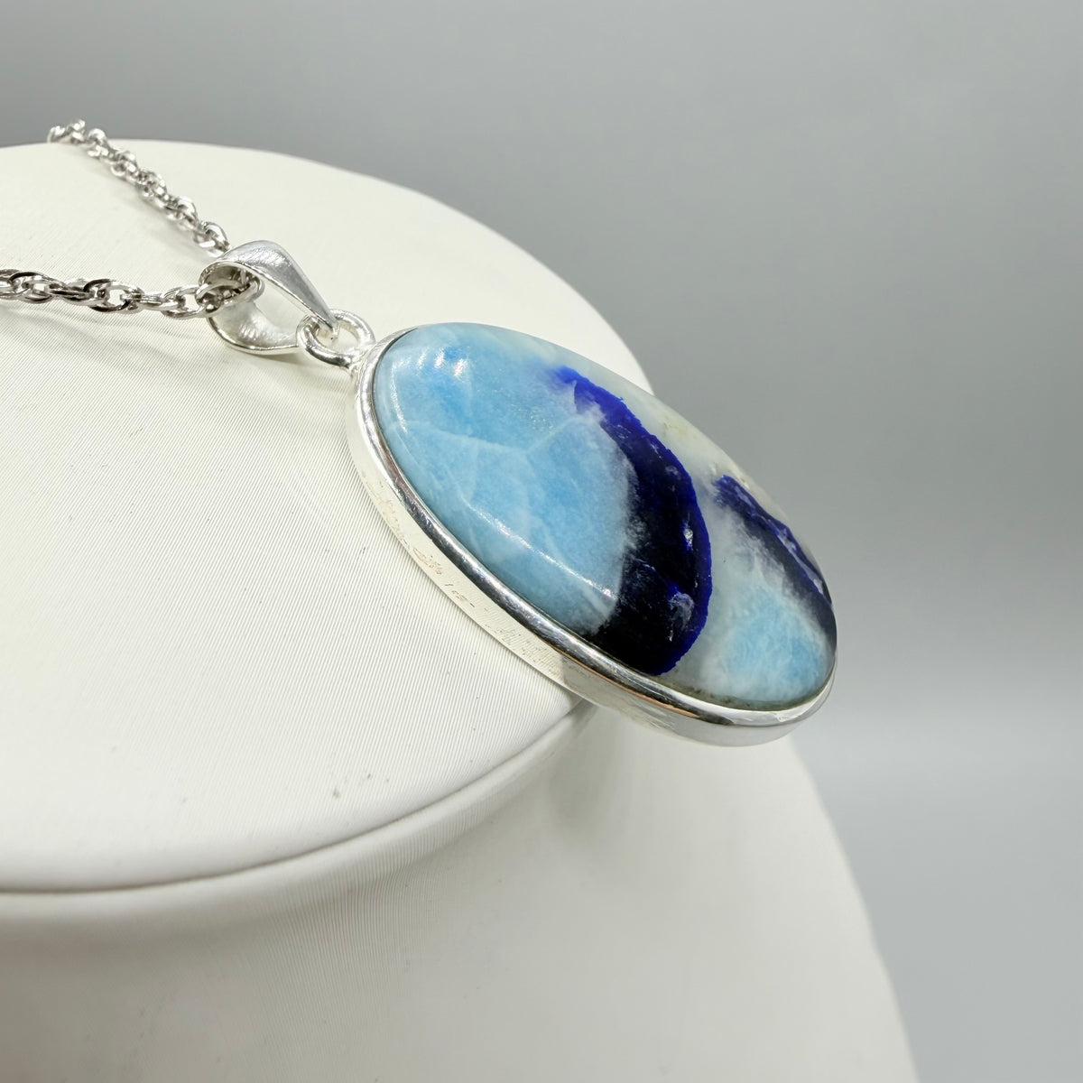 Ciondolo Afghanite e Argento 925