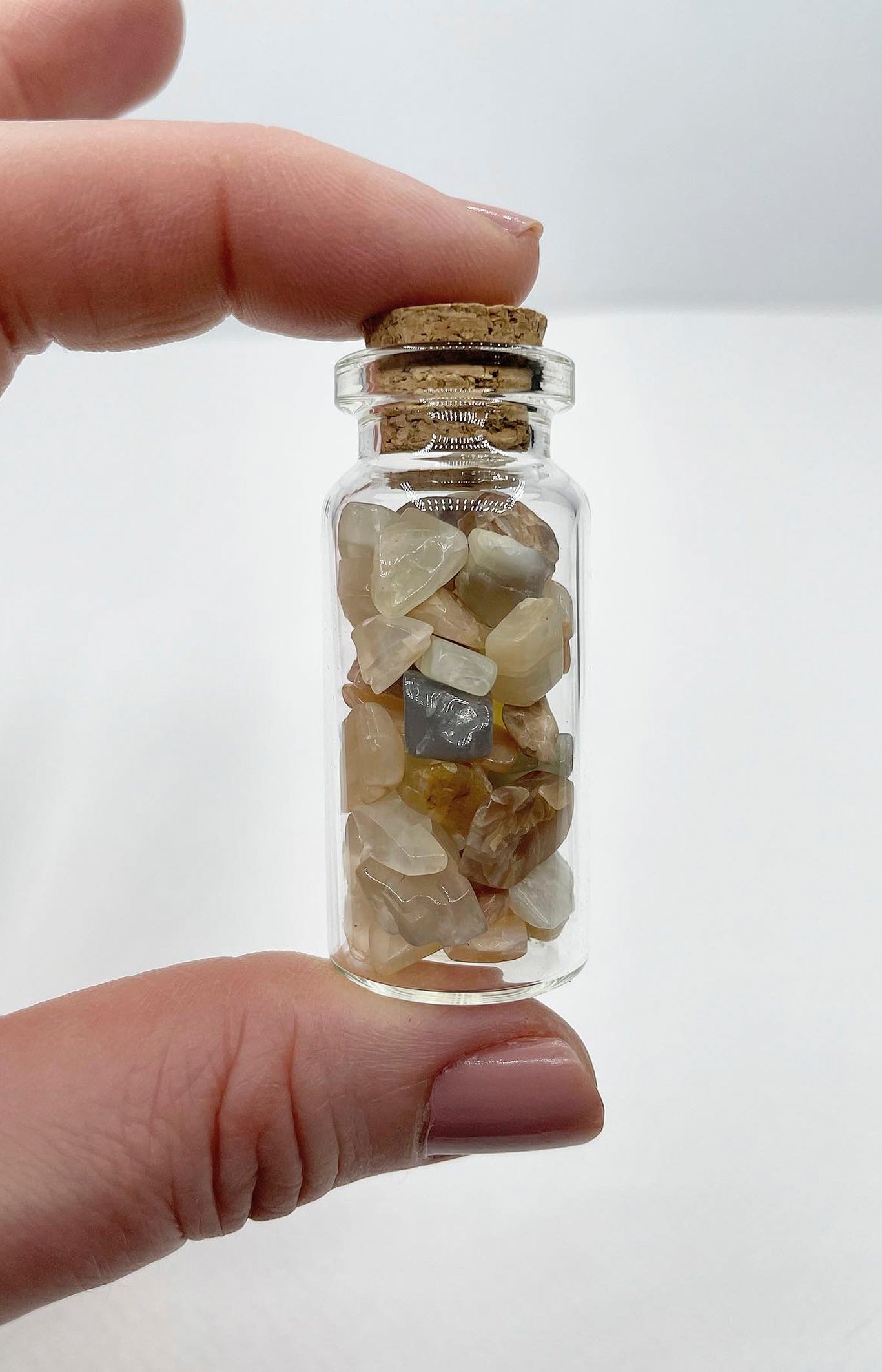 Boccetta Antistress (Pietra di Luna)