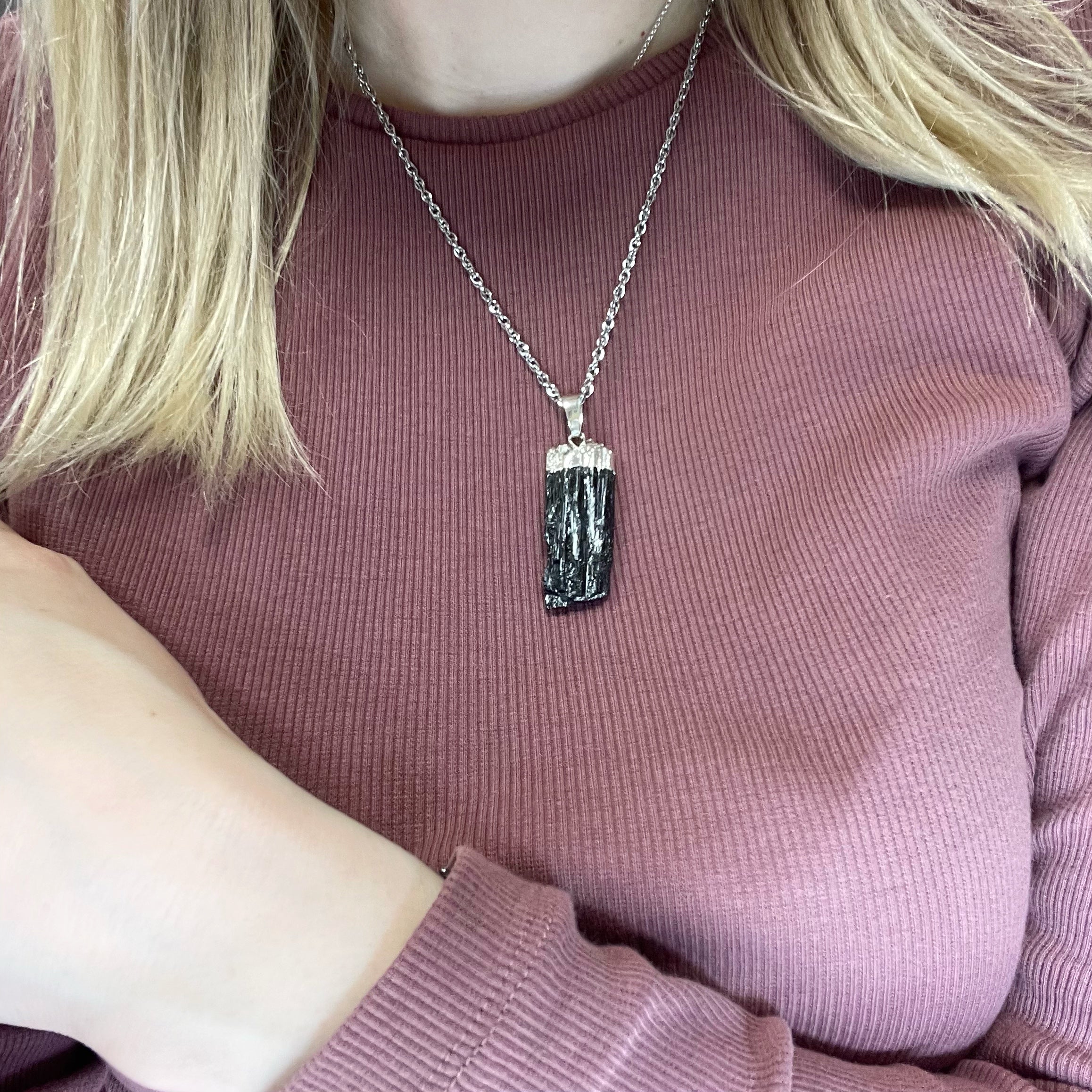 Collana Tormalina Grezza