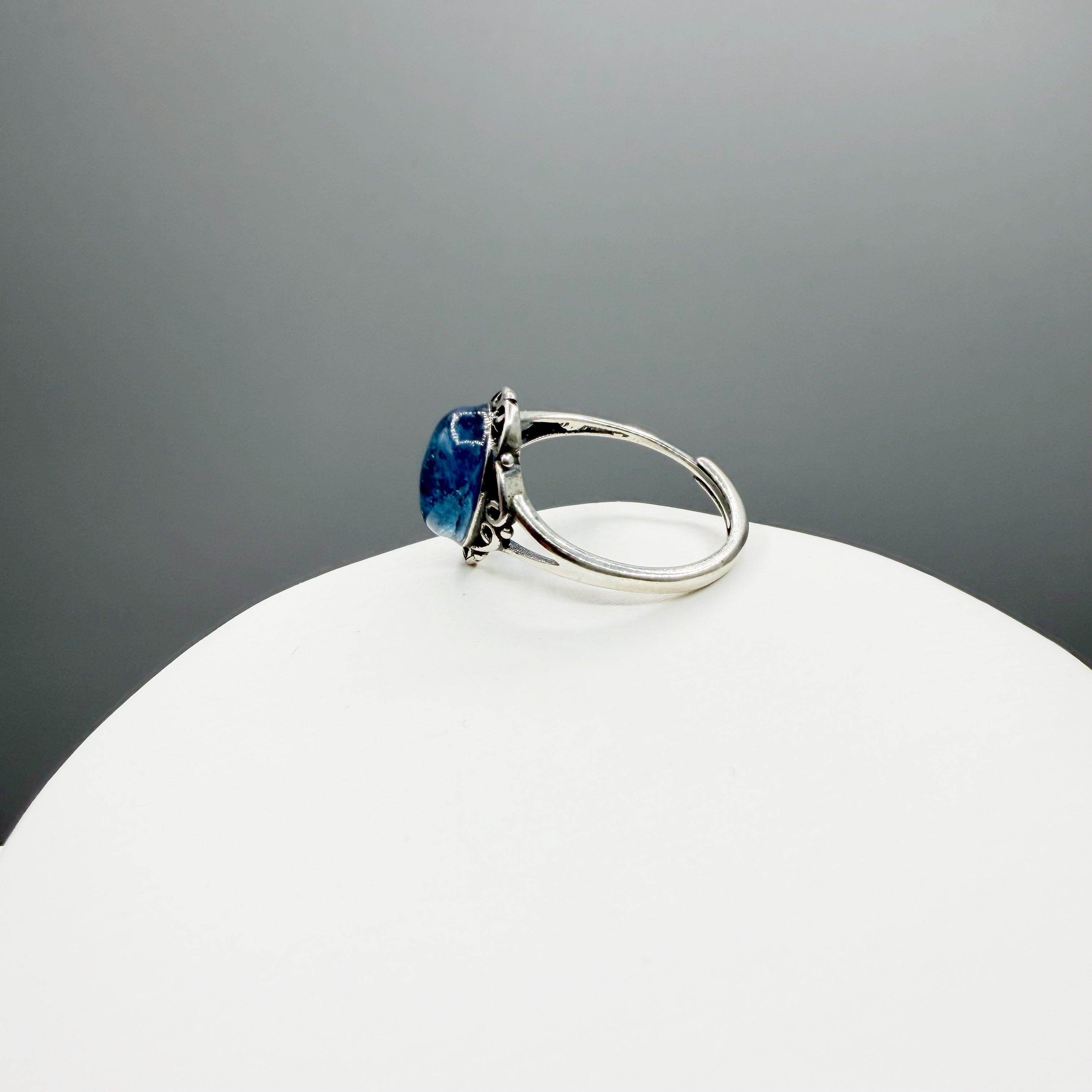 Anello Diadema Acquamarina e Argento 925