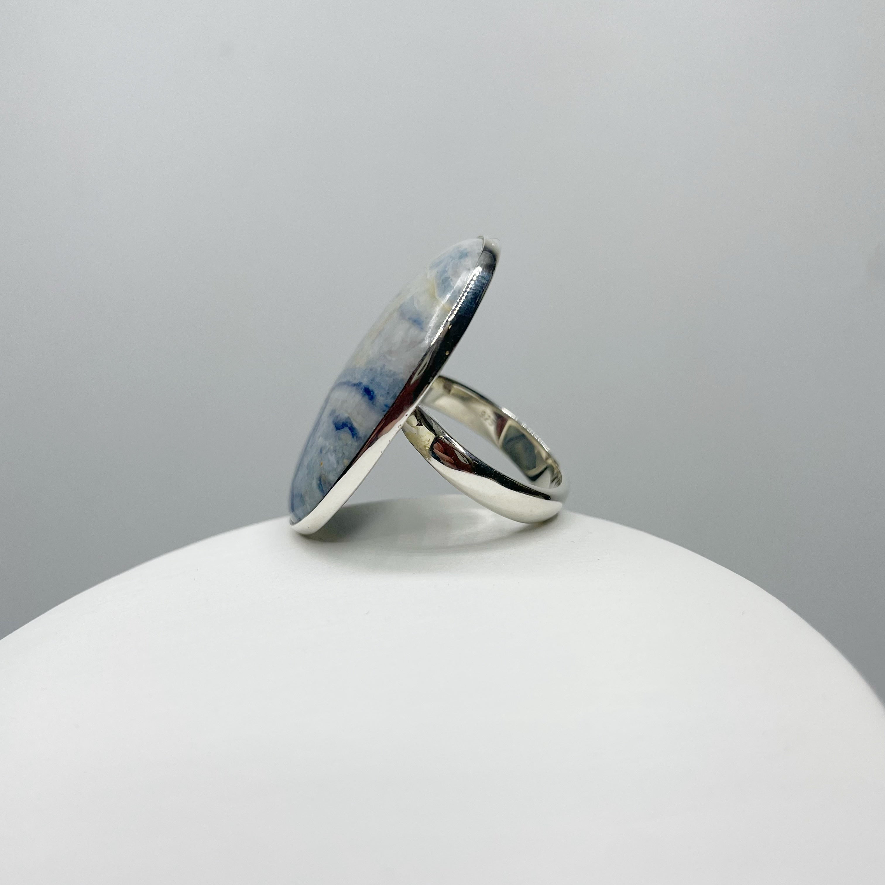 Anello Sheelite e Argento 925 - Ovale