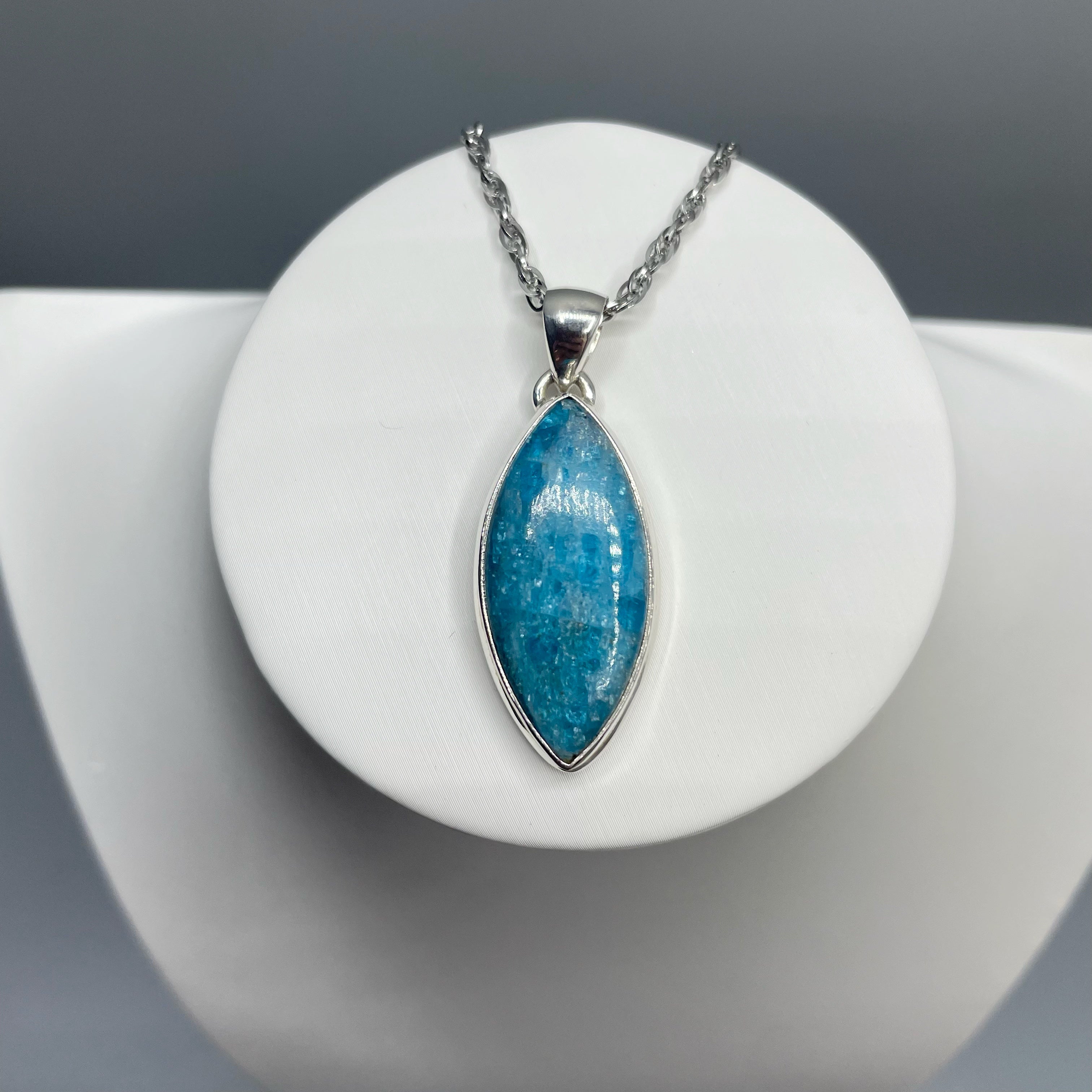 Ciondolo Apatite - Argento 925