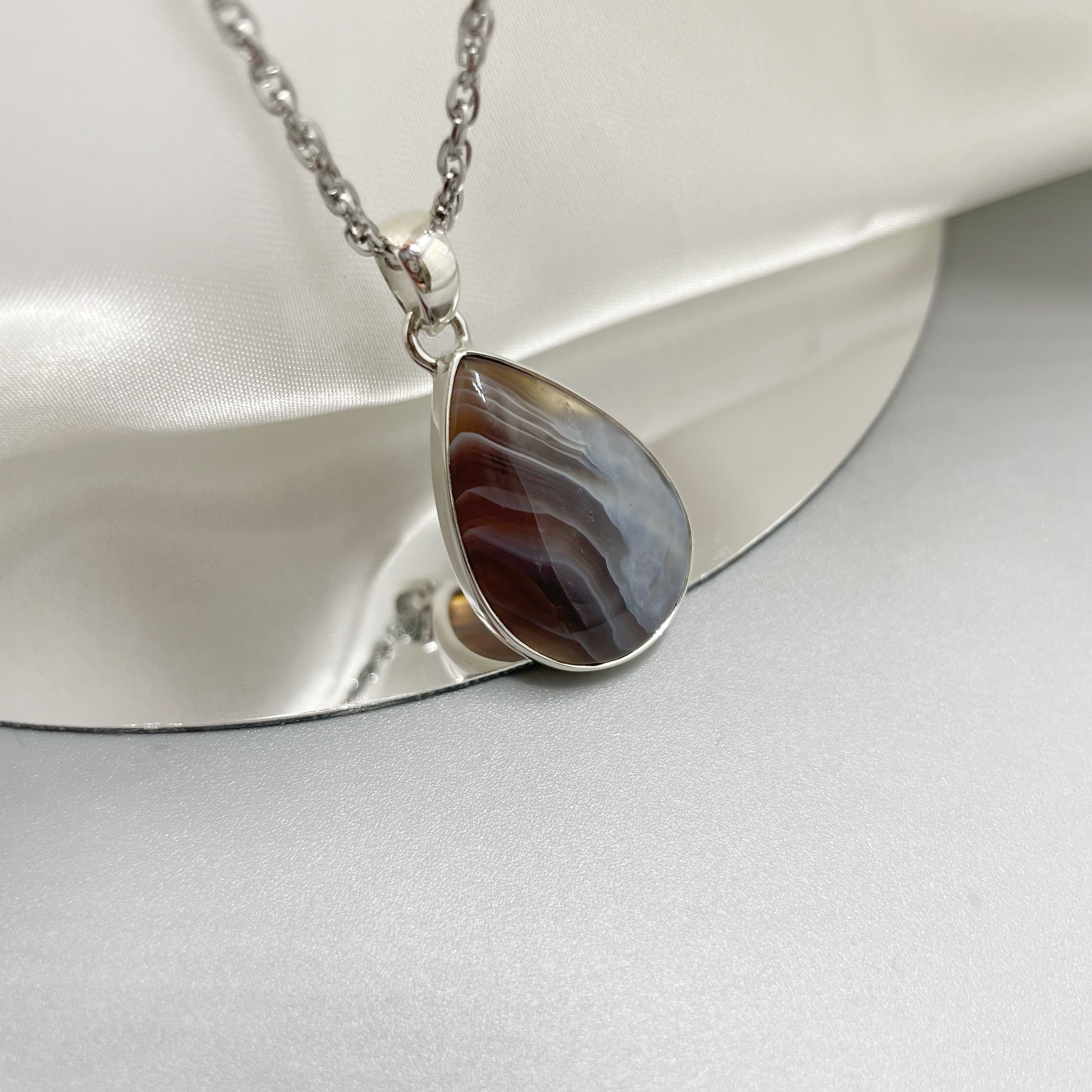 Ciondolo Occhio di Shiva Goccia - Argento 925