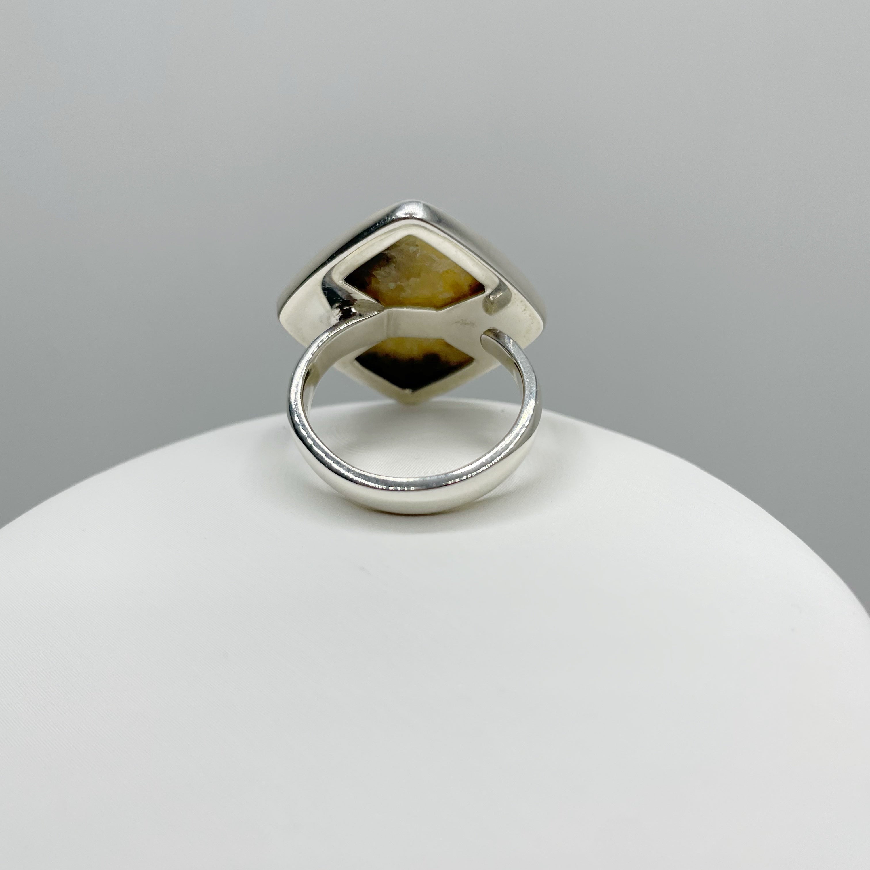Anello Septaria Rombo - Argento 925