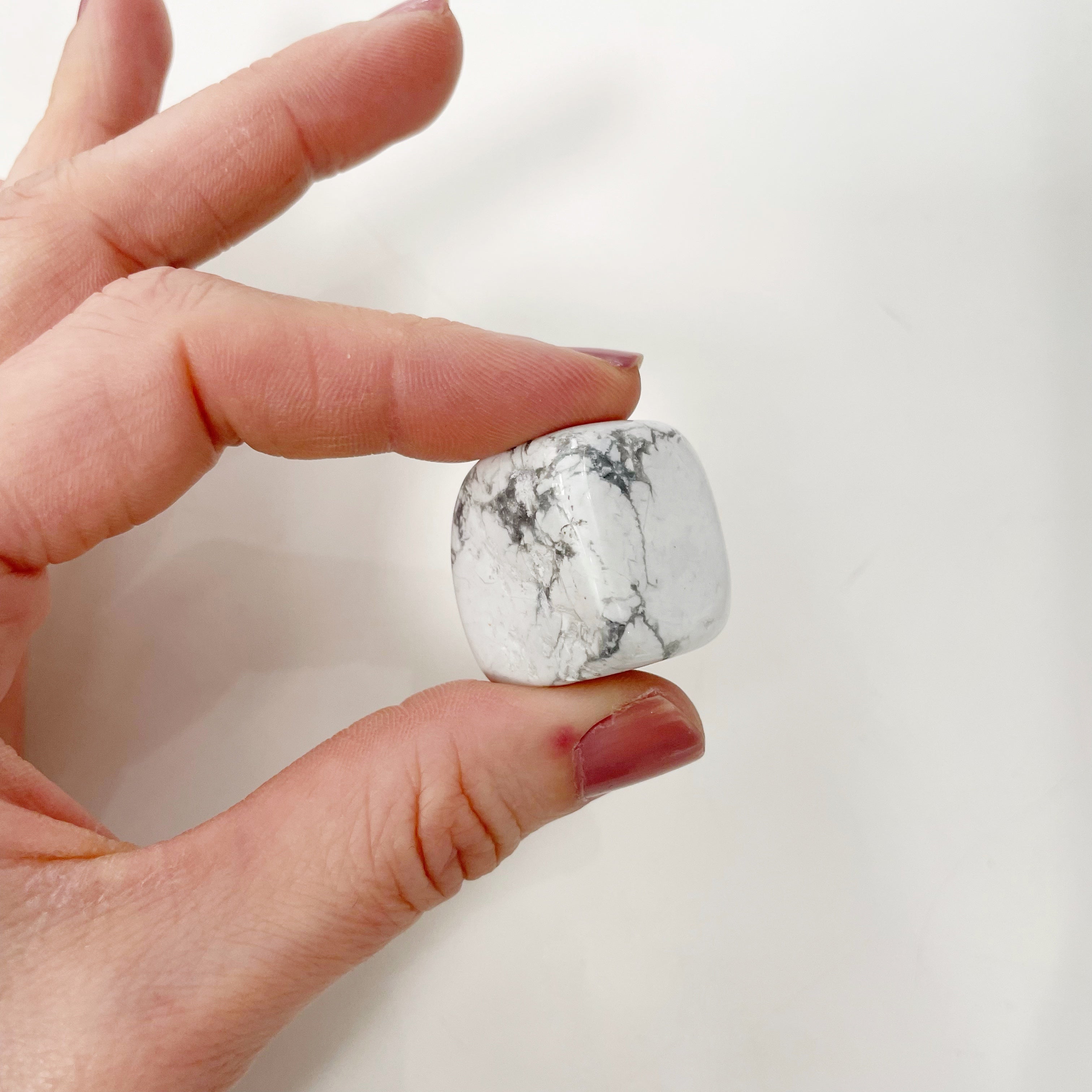 Pietra burattata di Howlite