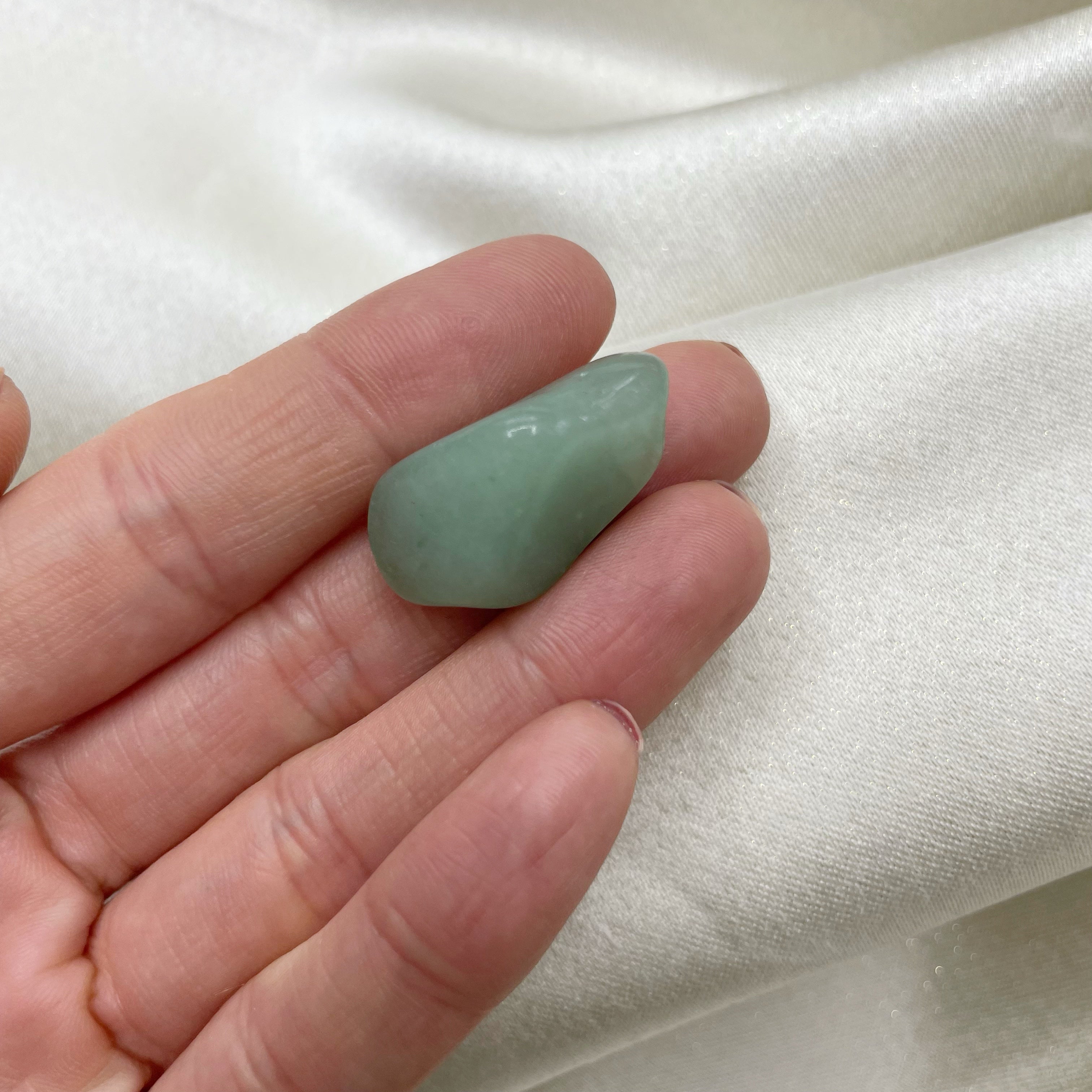 Pietra di Avventurina Verde Burattata - Piccola