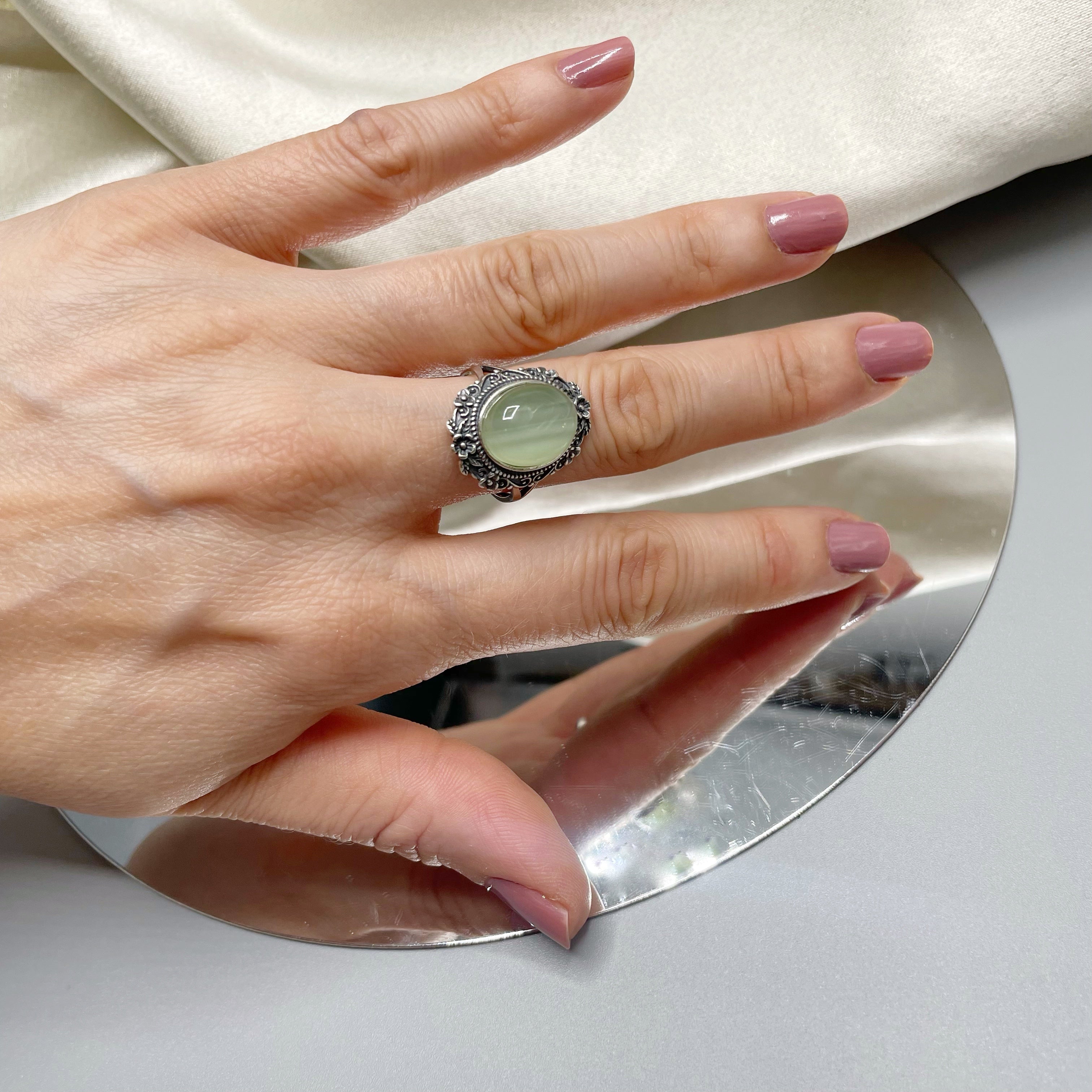 Anello Giada Chiara e Argento 925