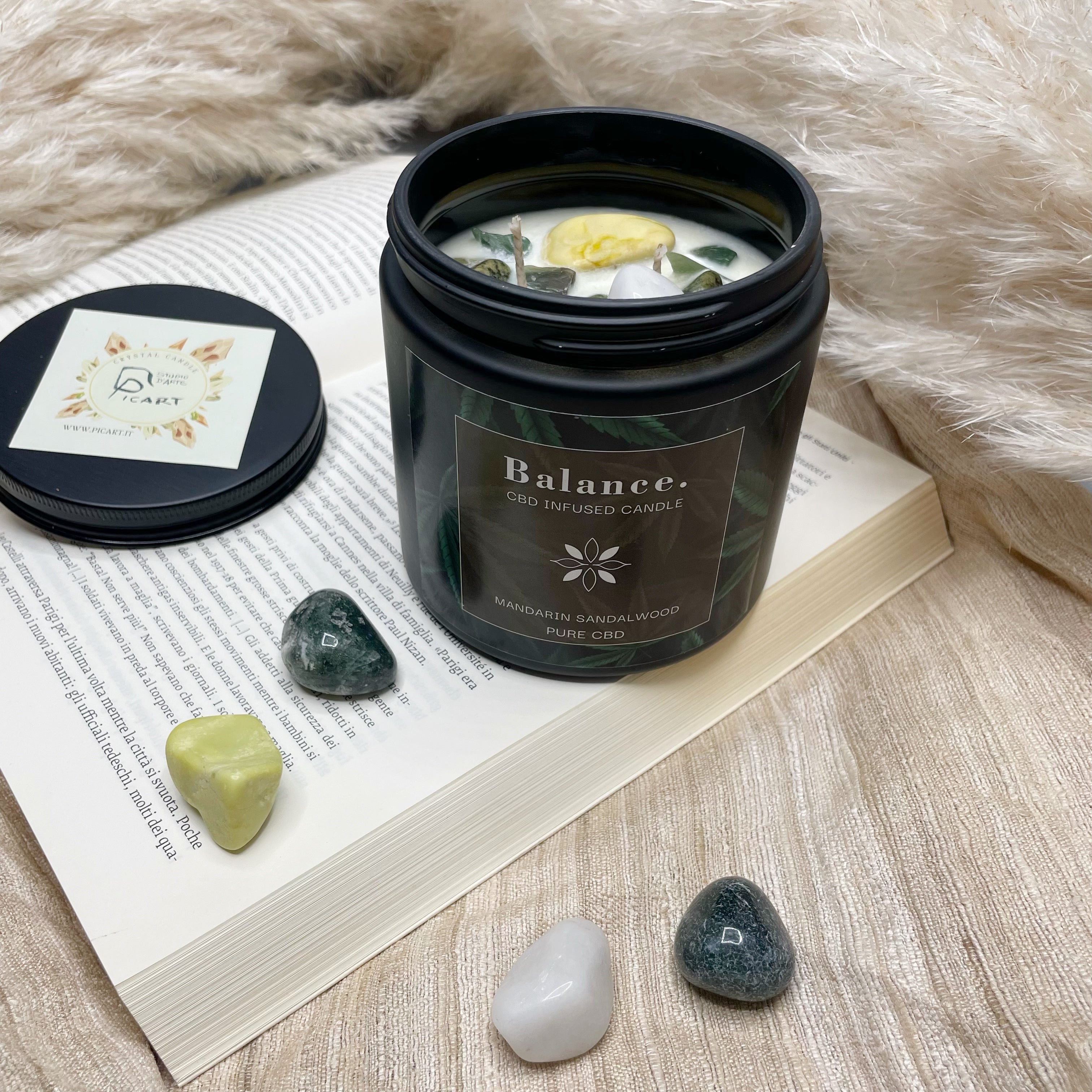 Candela BALANCE - cristalli e aroma per il bilanciamento energetico