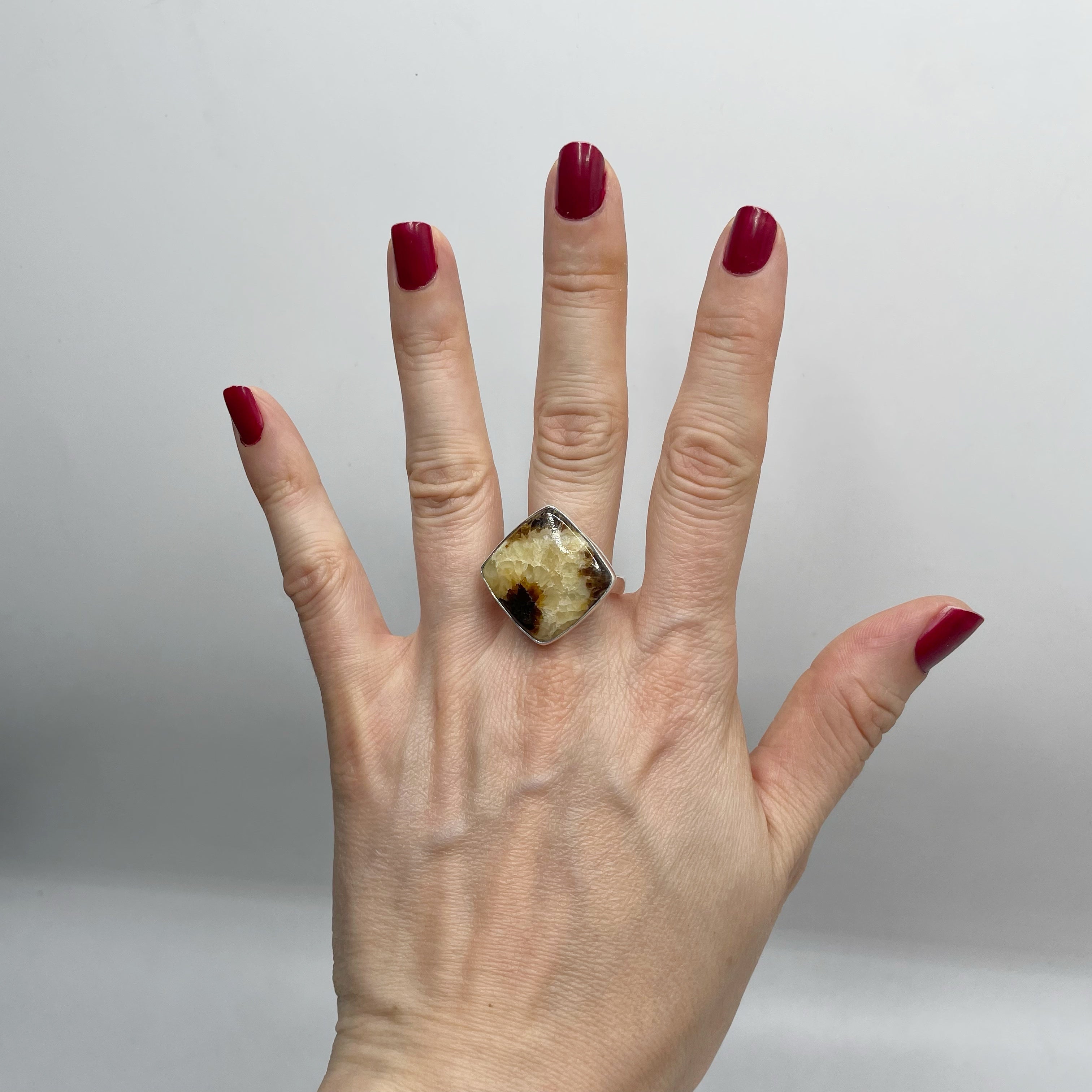 Anello Septaria Rombo - Argento 925