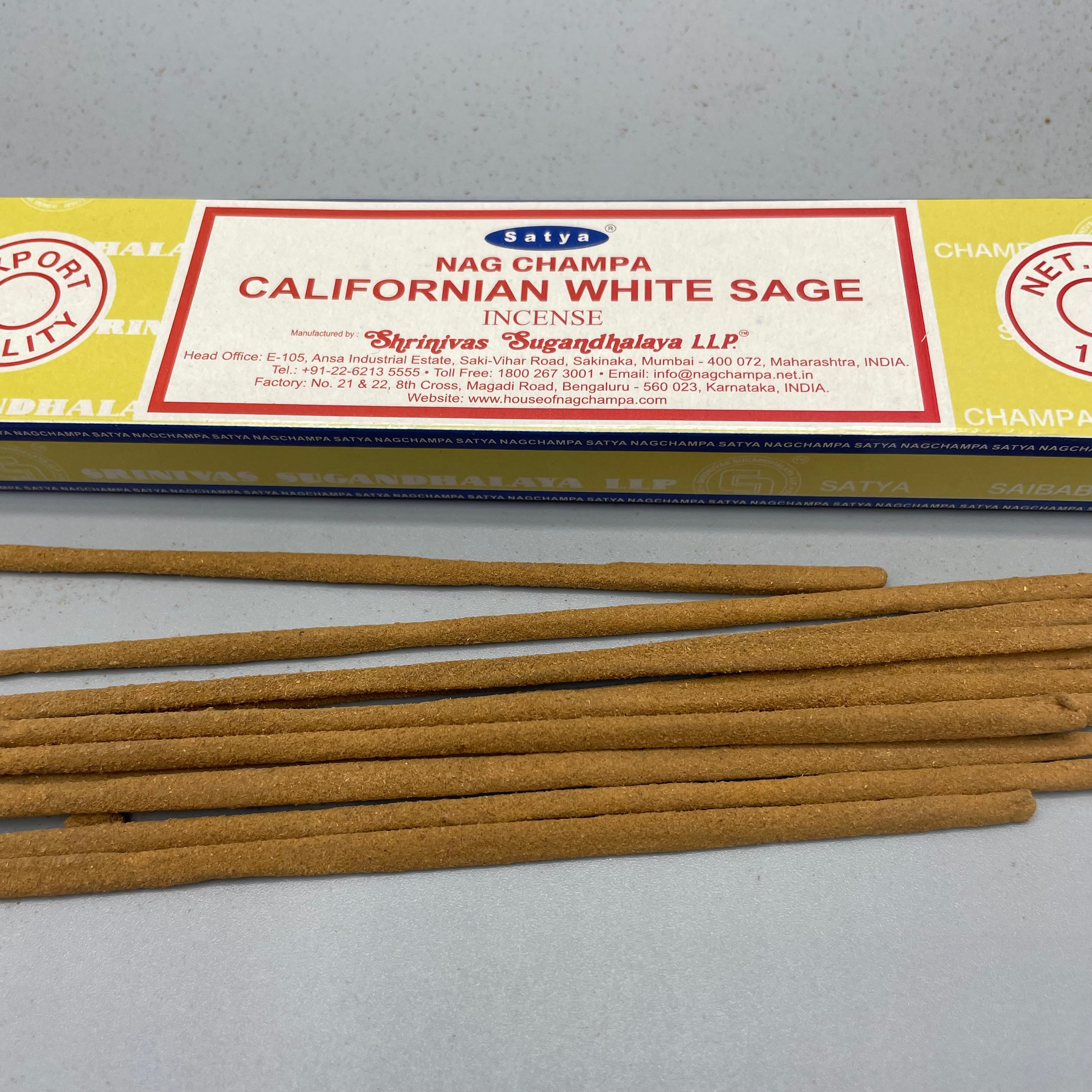 Incenso in Stick - Californian White Sage