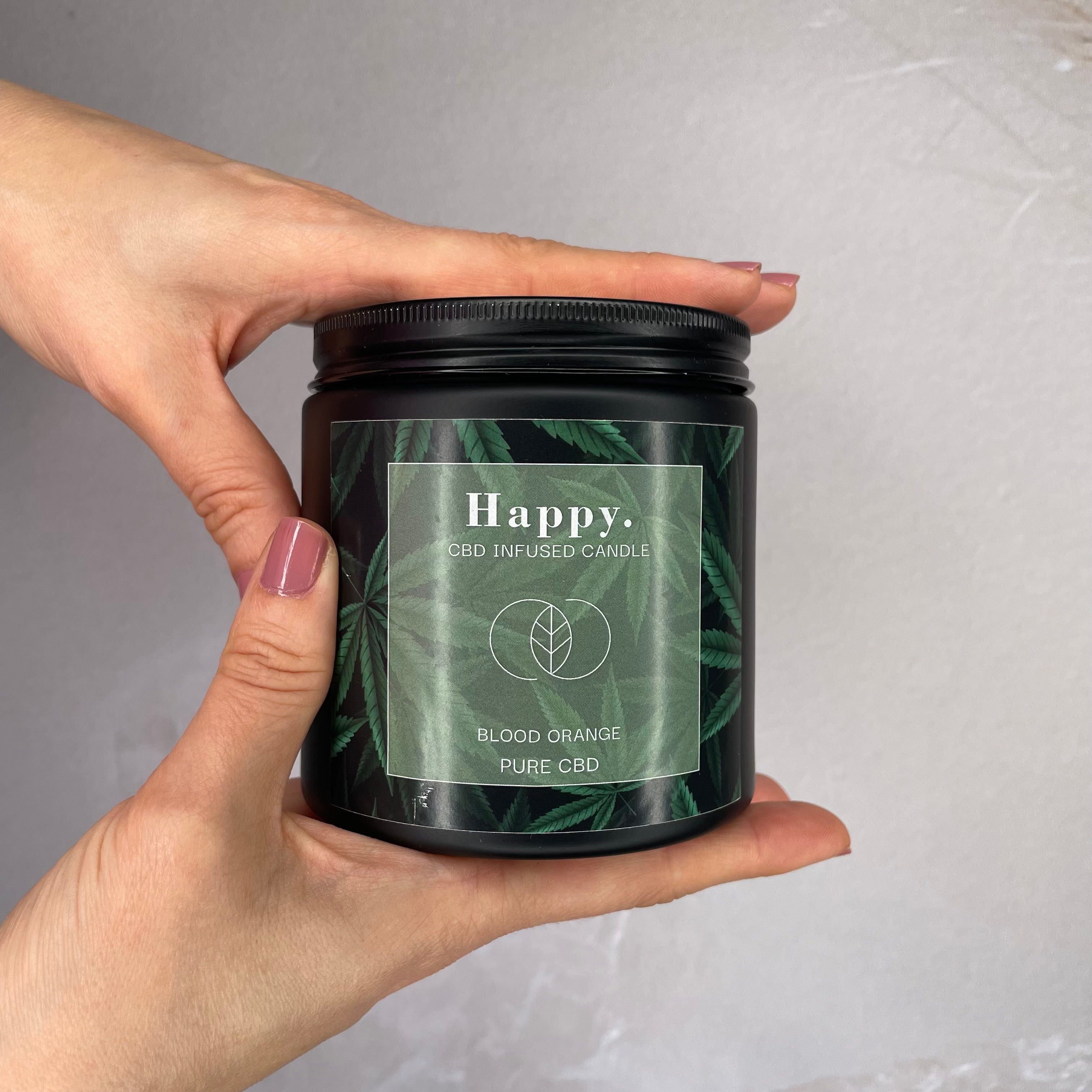 Candela HAPPY - cristalli e aroma per la felicità