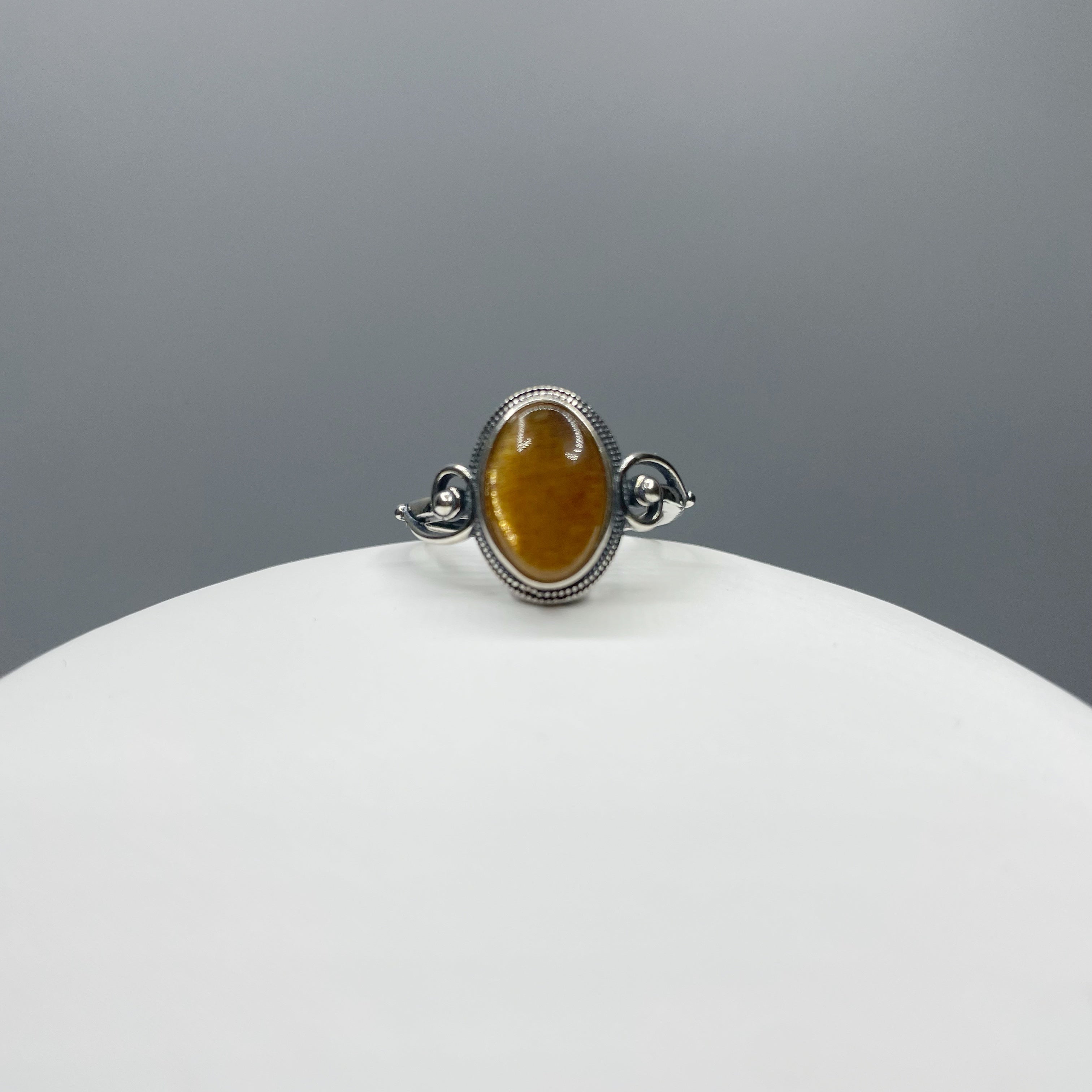 Anello Pietra del Sole e Argento 925