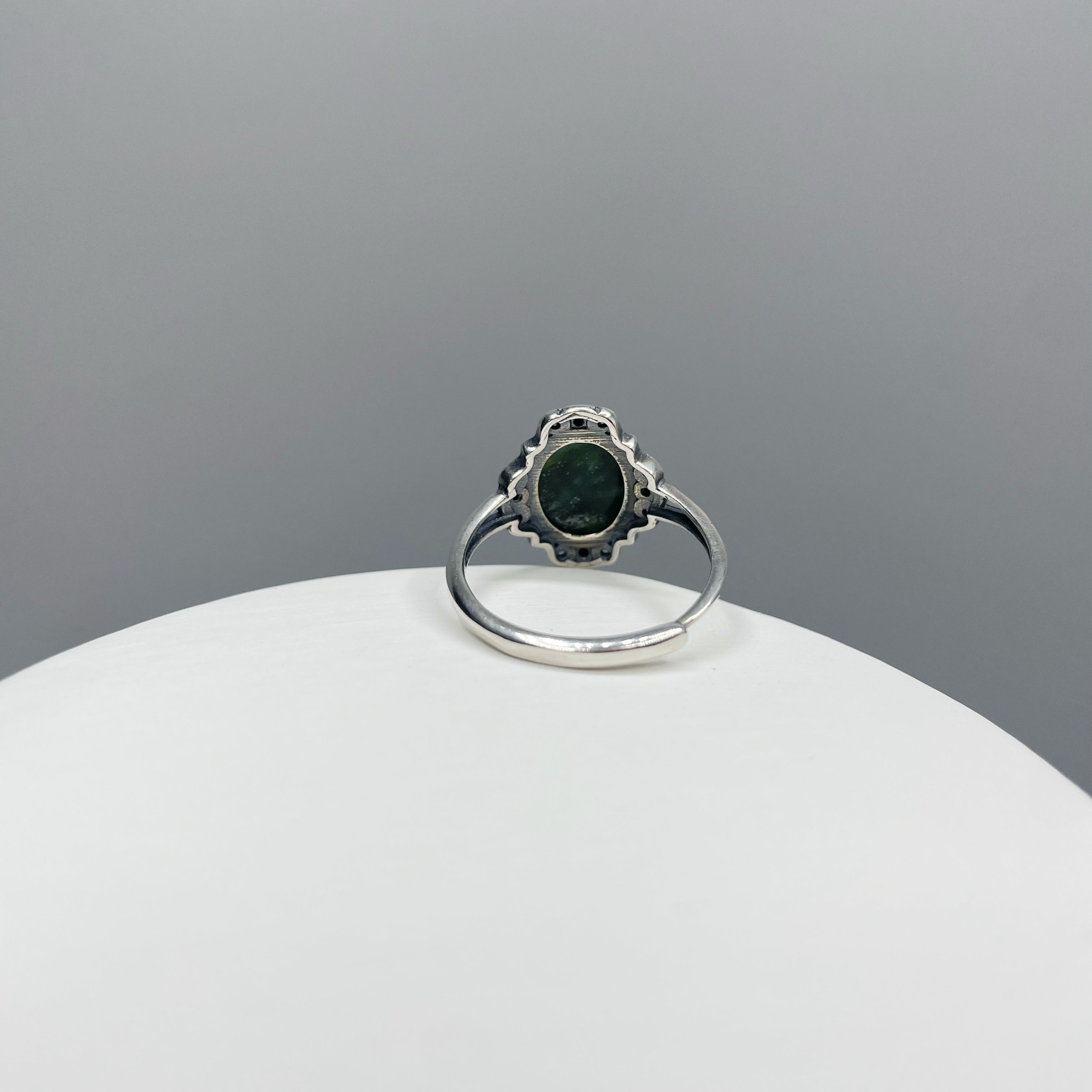 Anello Serafinite e Argento 925