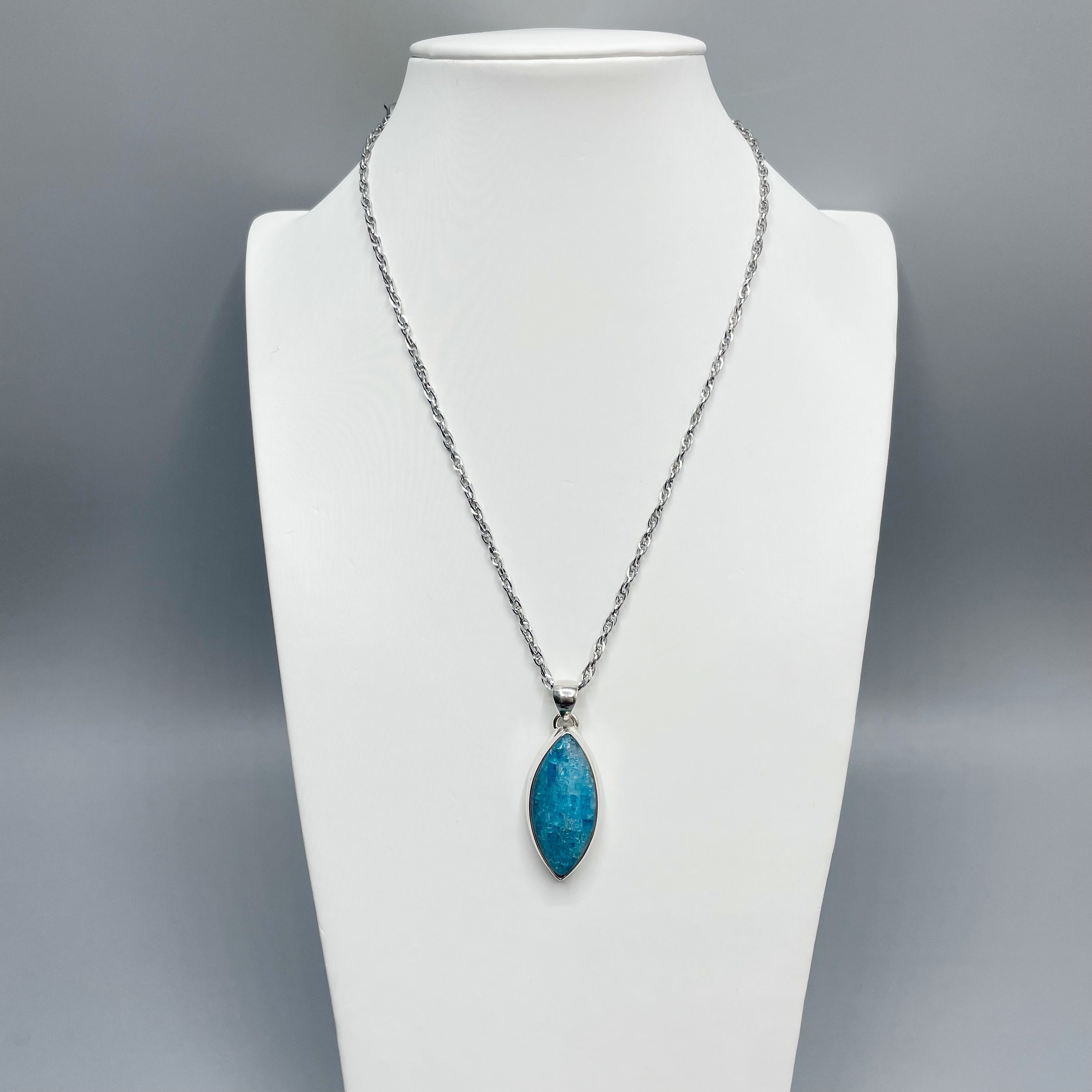 Ciondolo Apatite - Argento 925
