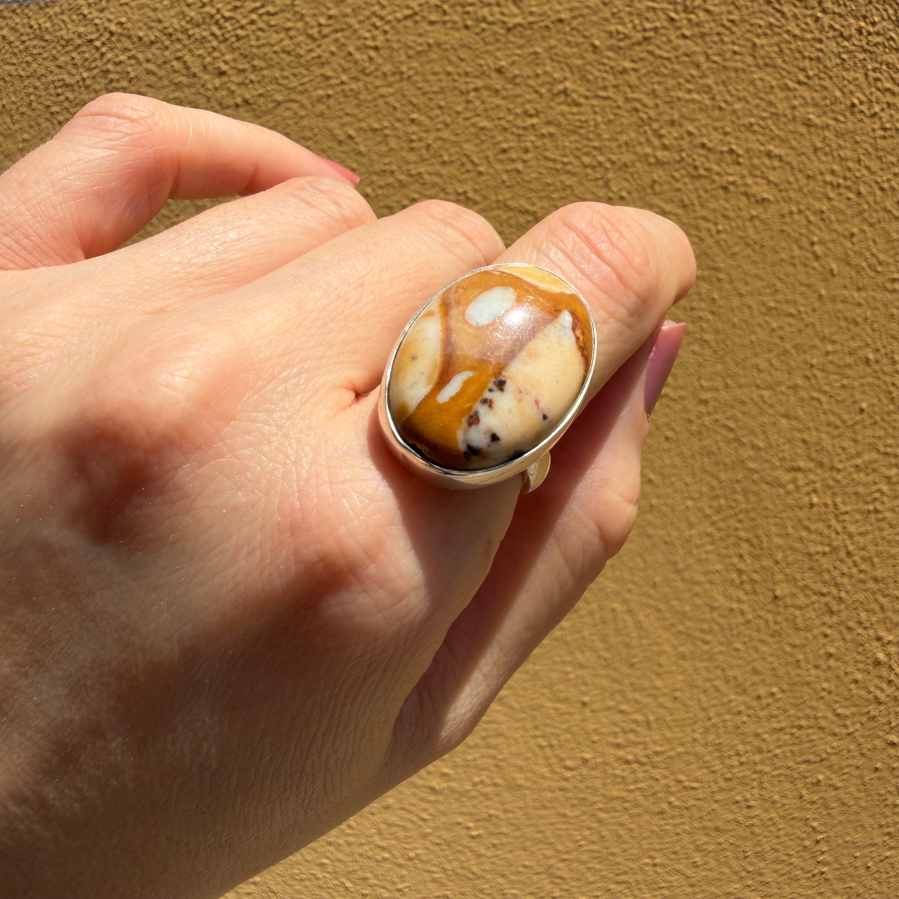 Anello Diaspro Argento 925