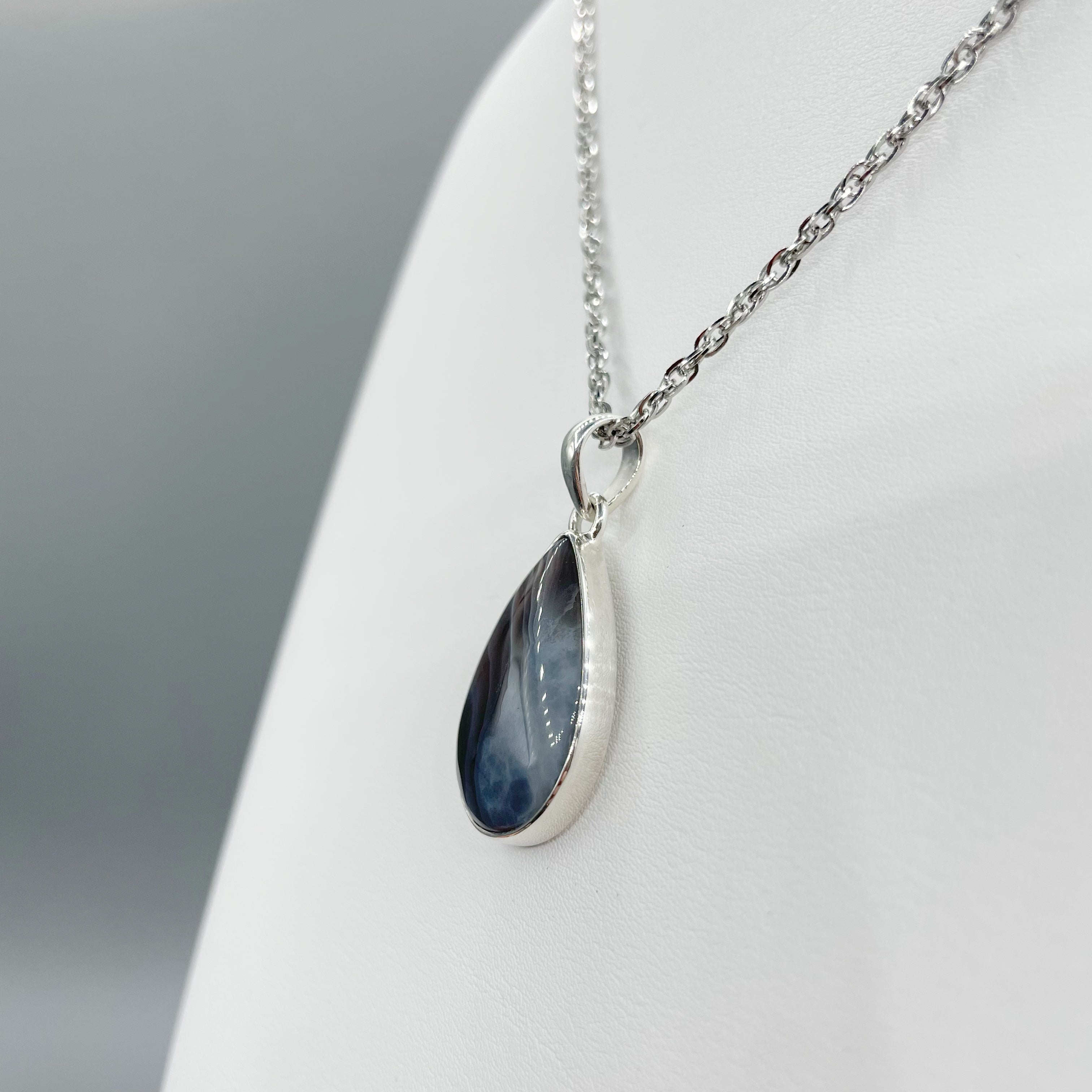 Ciondolo Occhio di Shiva Goccia - Argento 925