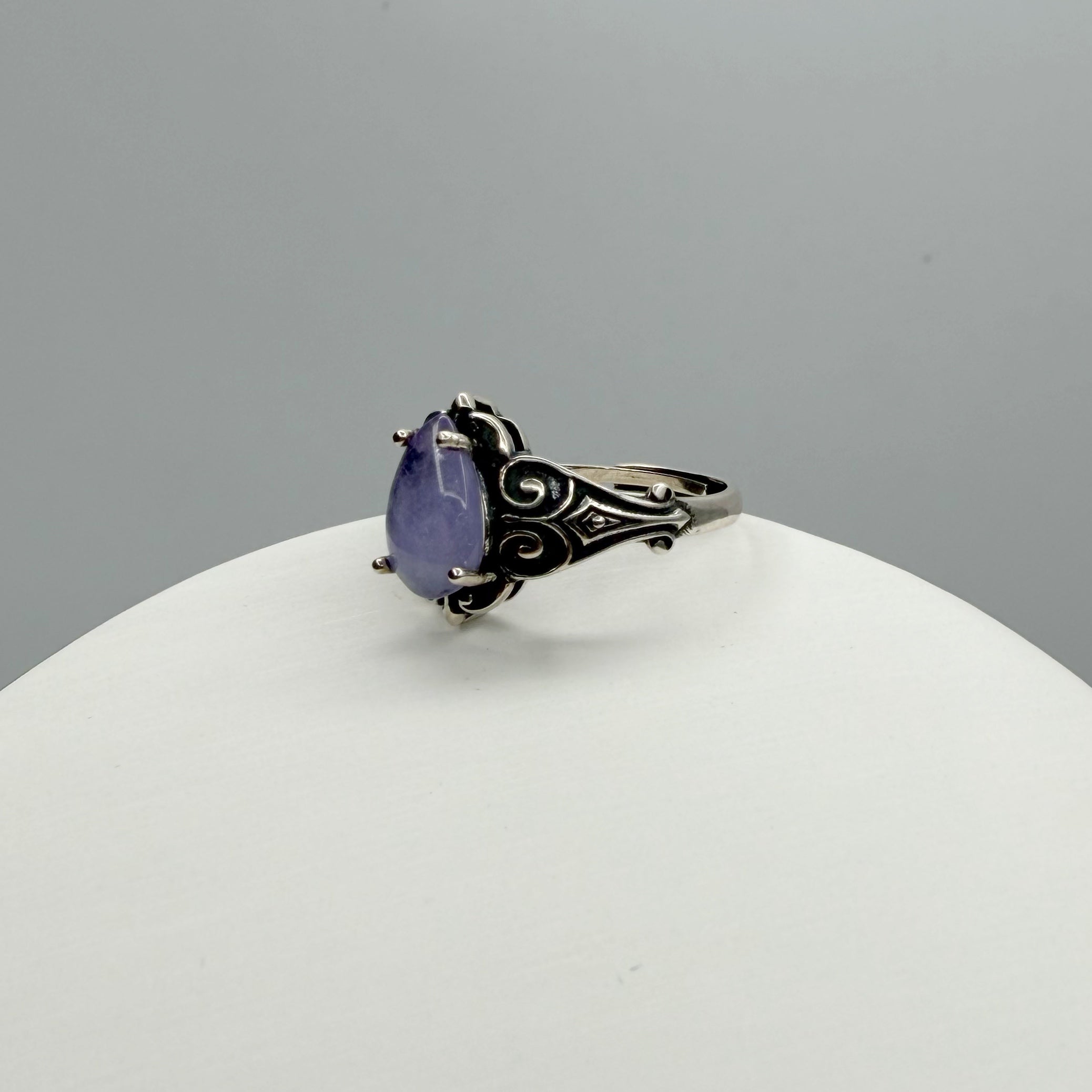 Anello Hackmanite e Argento 925