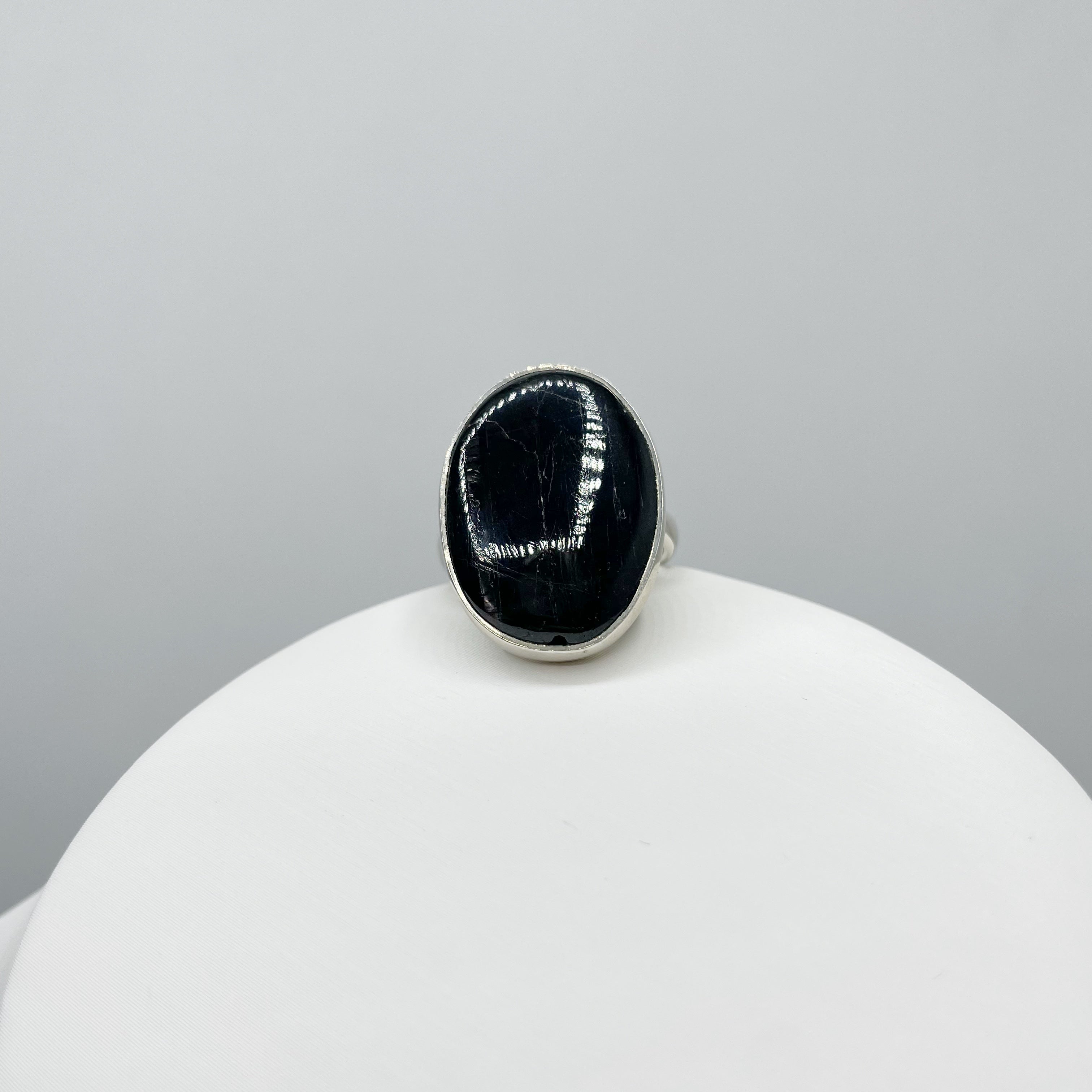 Anello Iperstene Ovale - Argento 925