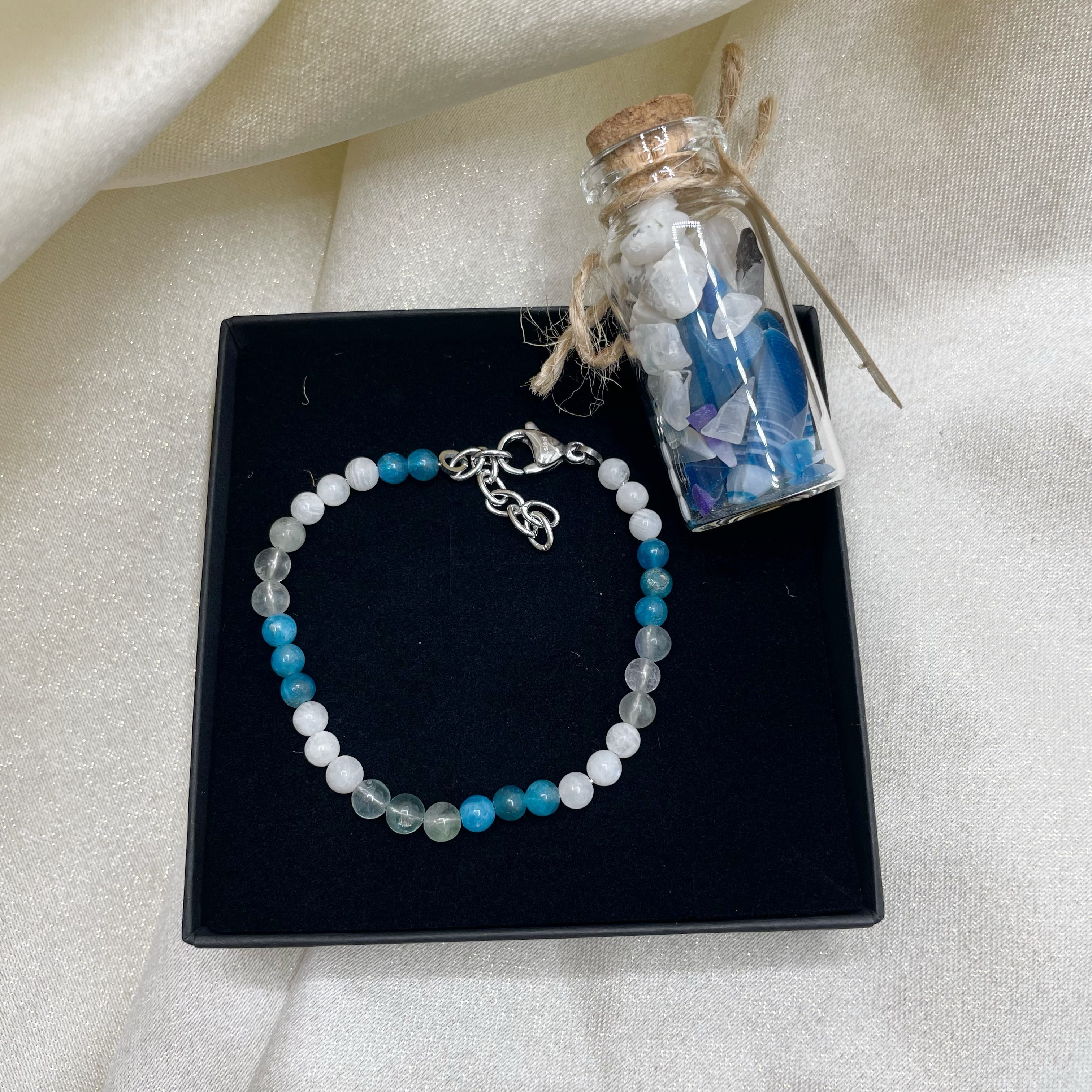 Cofanetto Bracciale e Boccetta - GEMELLI