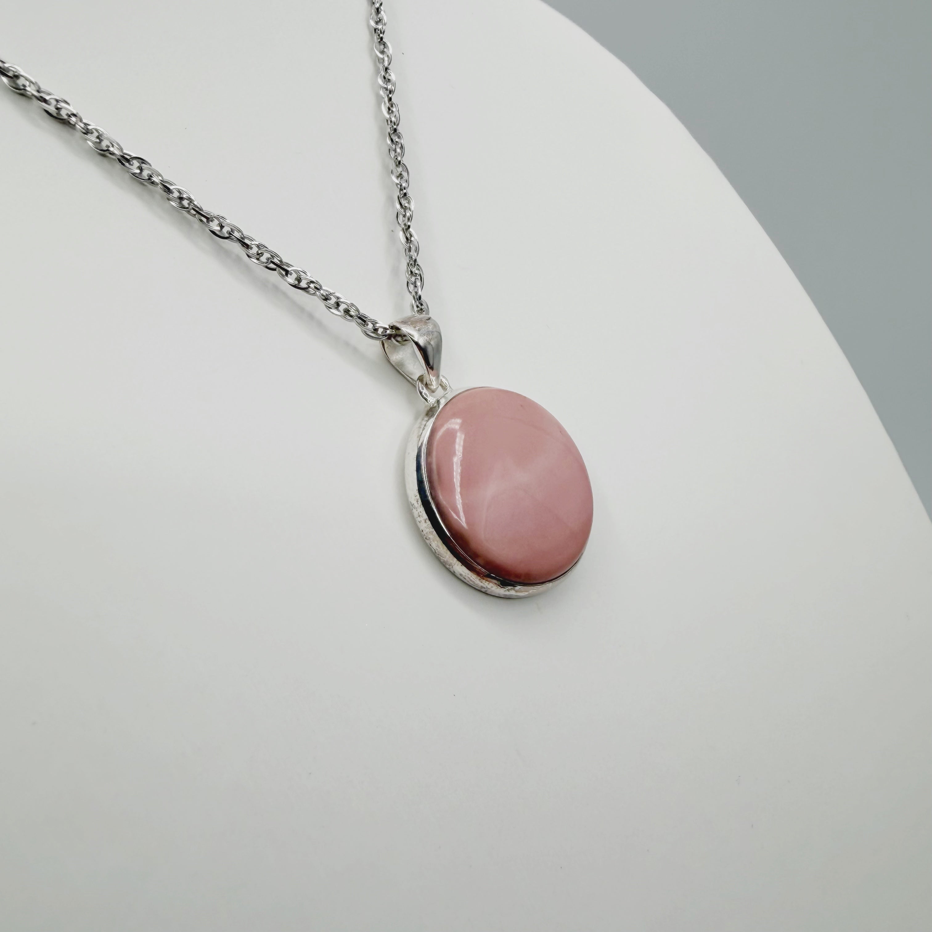 Set Opale Rosa Australiano - Argento 925