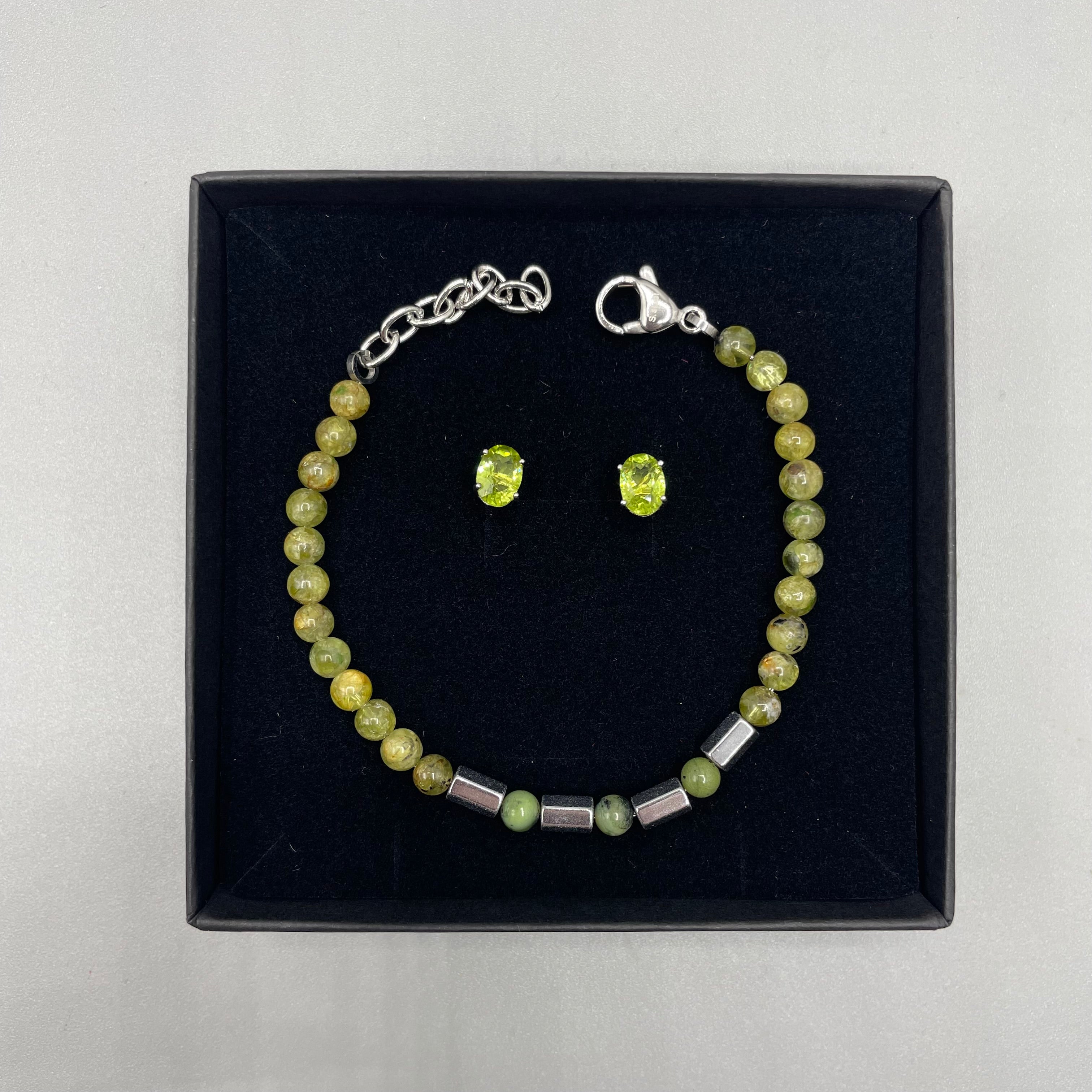 Set Salute energetica - Bracciale e Orecchini