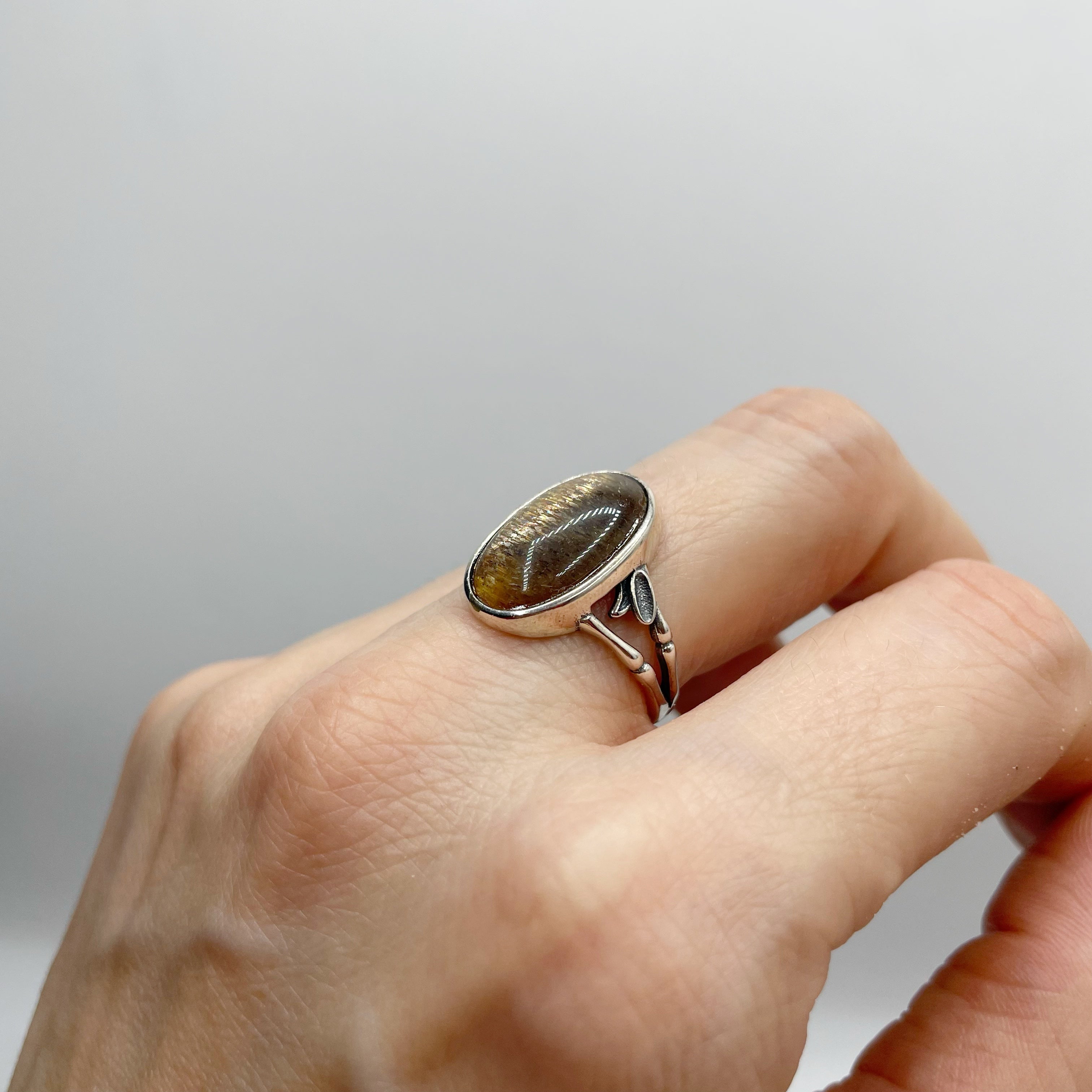 Anello Pietra del Sole - Argento 925
