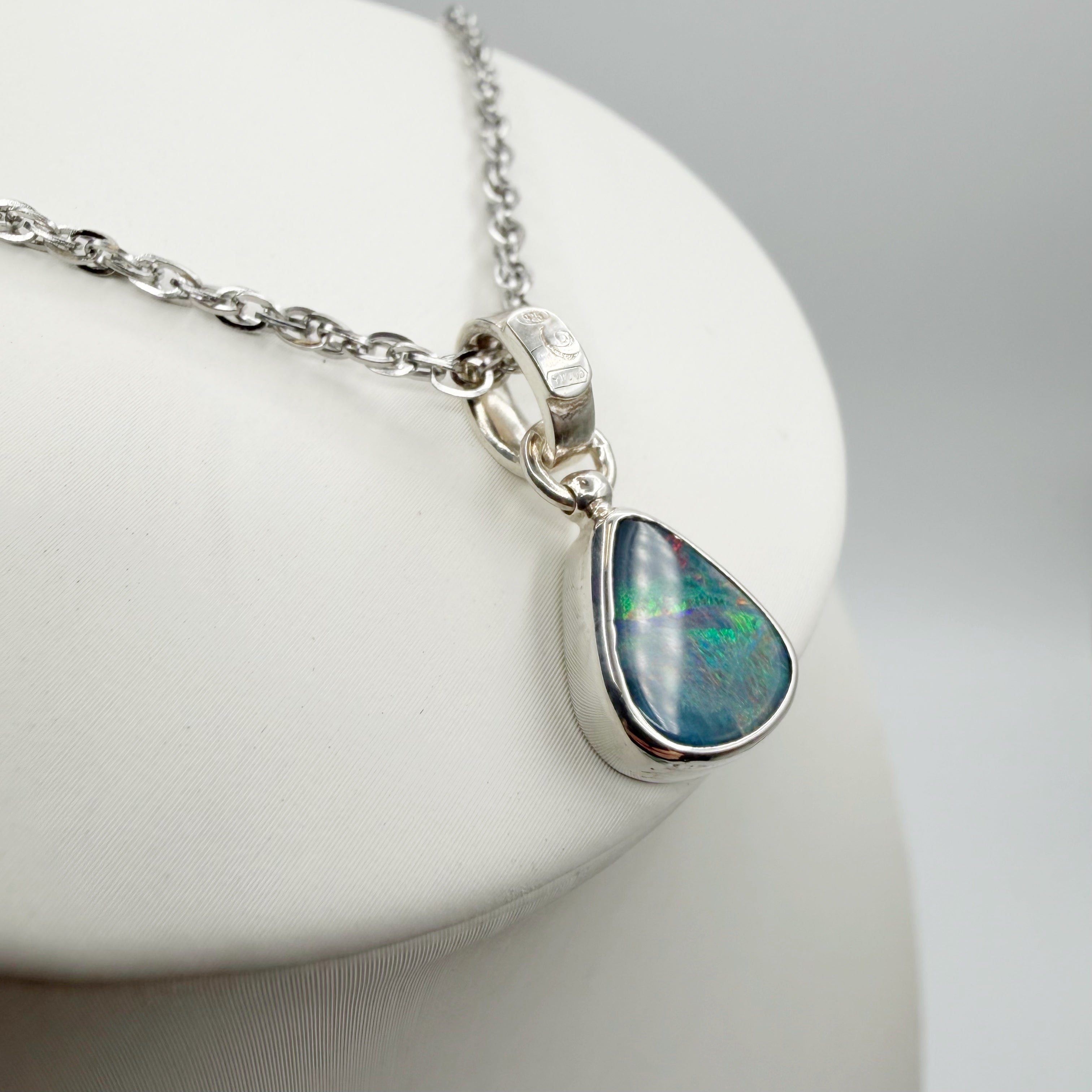 Ciondolo Opale Australiano - Argento 925