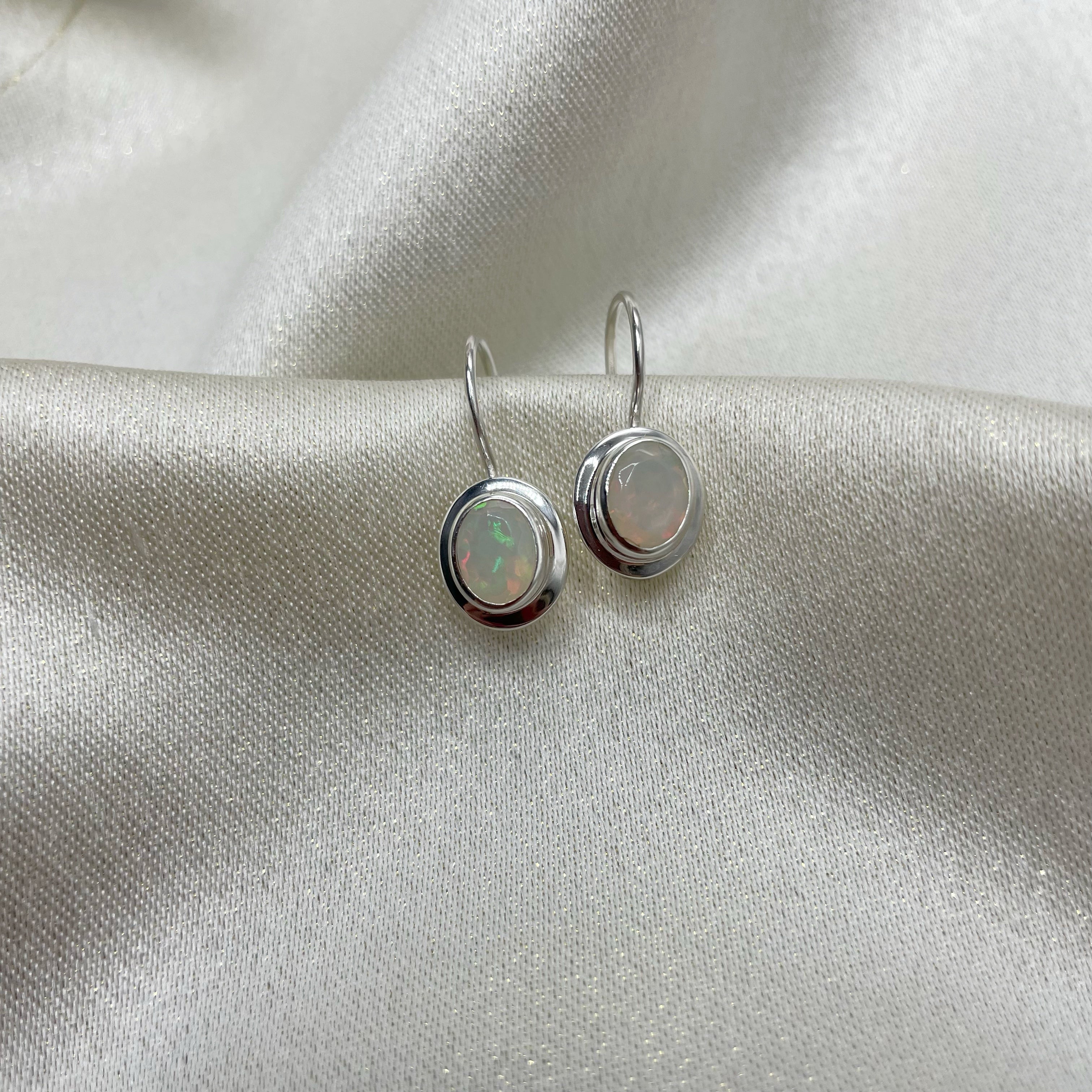 Orecchini Opale Etiope - Argento 925