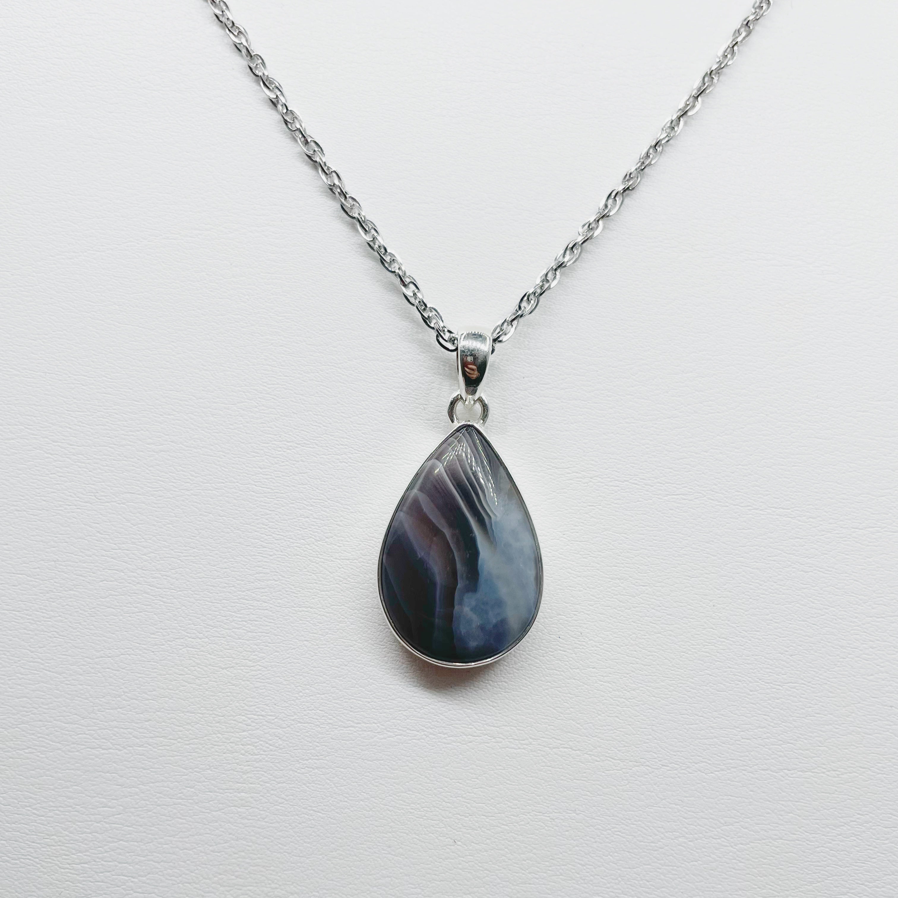 Ciondolo Occhio di Shiva Goccia - Argento 925