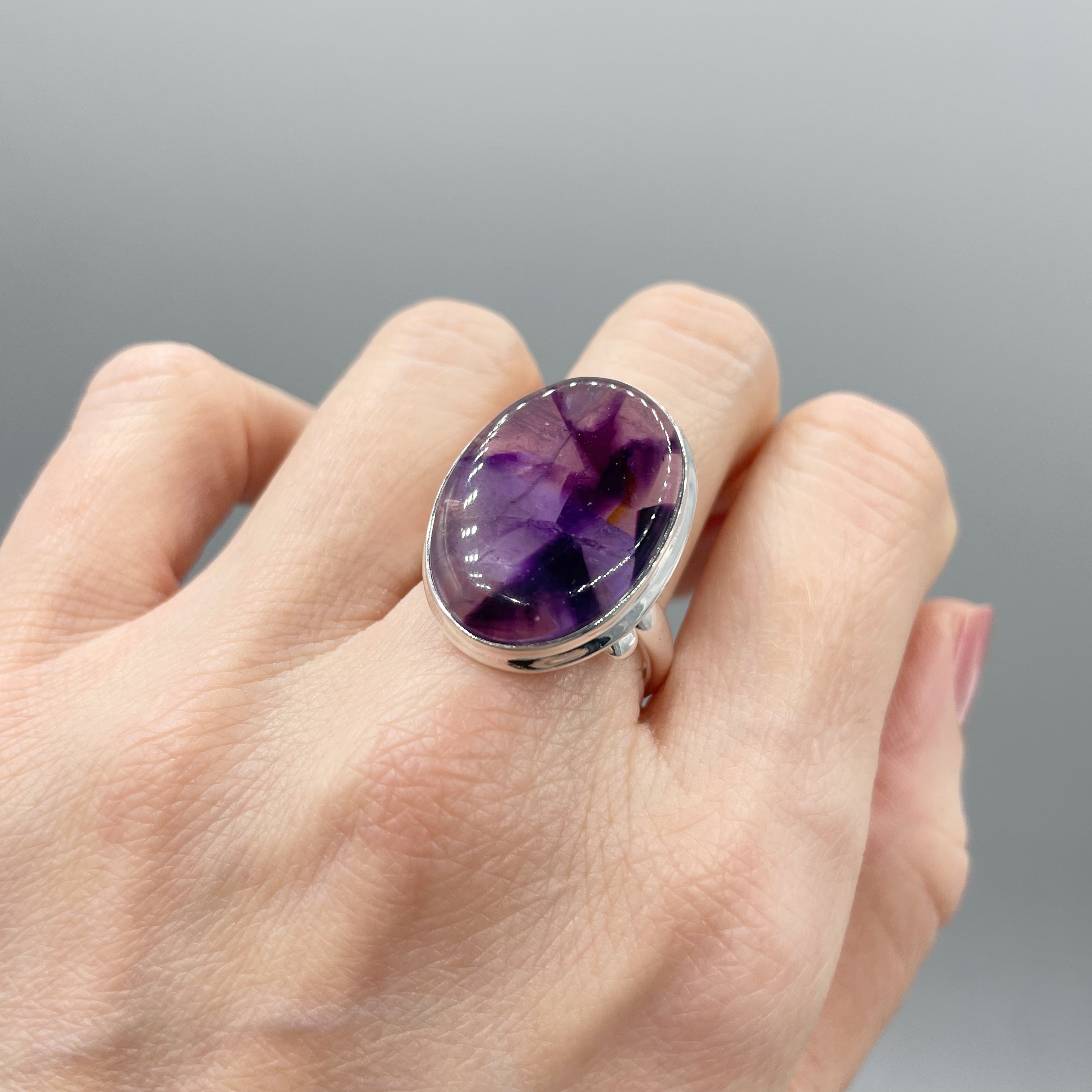 Anello Ametista Phantom - Argento 925