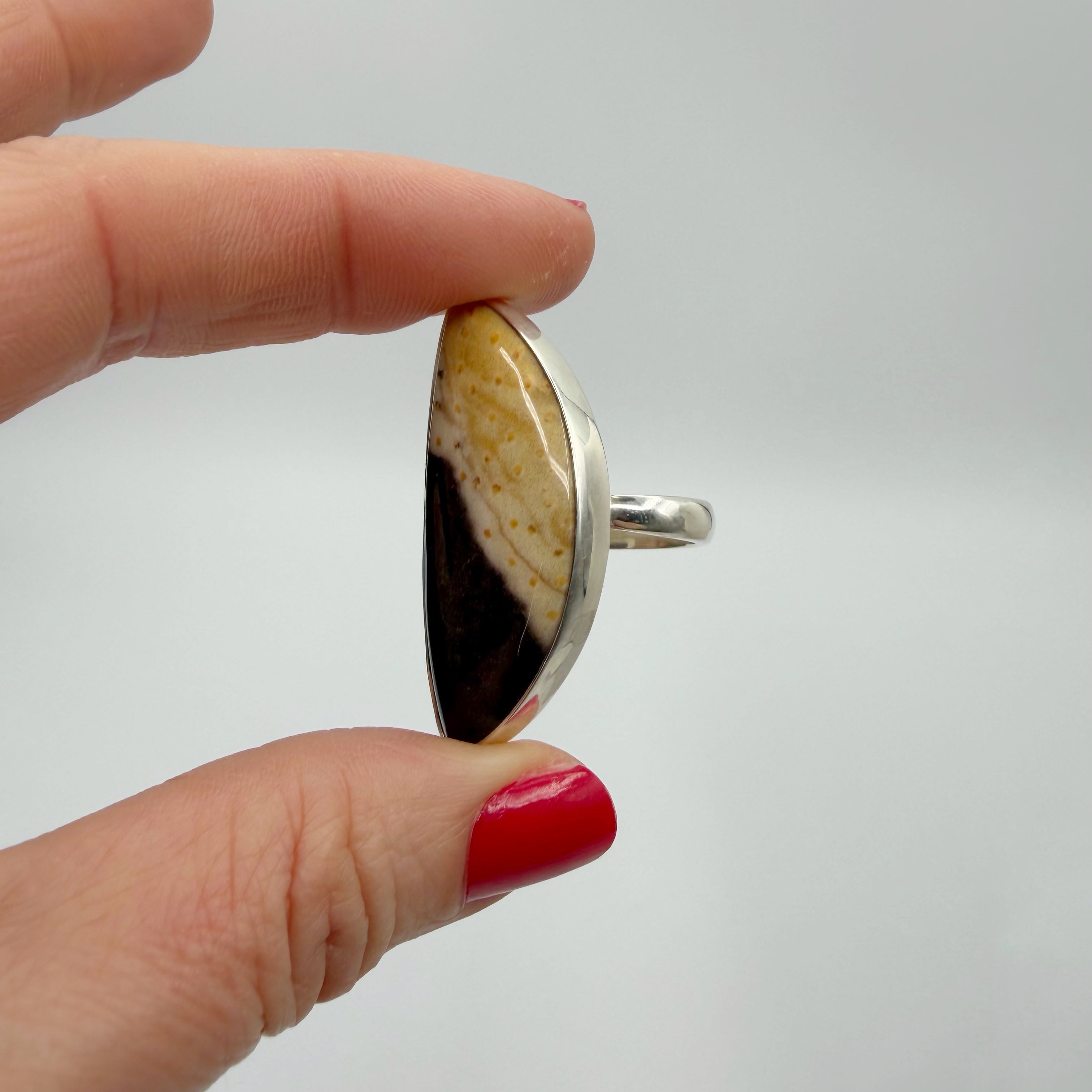 Anello Agata Plumroot - Argento 925