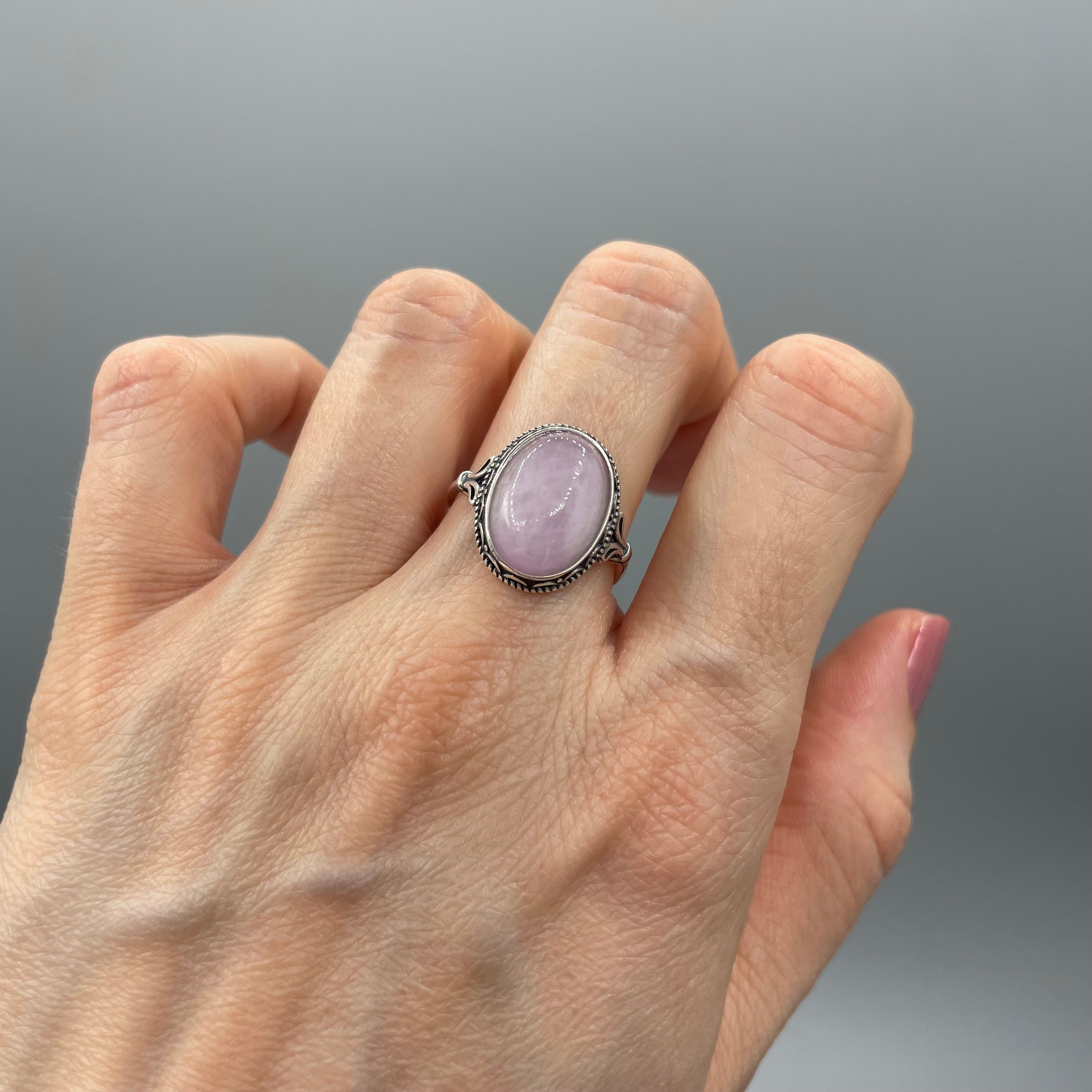 Anello Kunzite - Argento 925