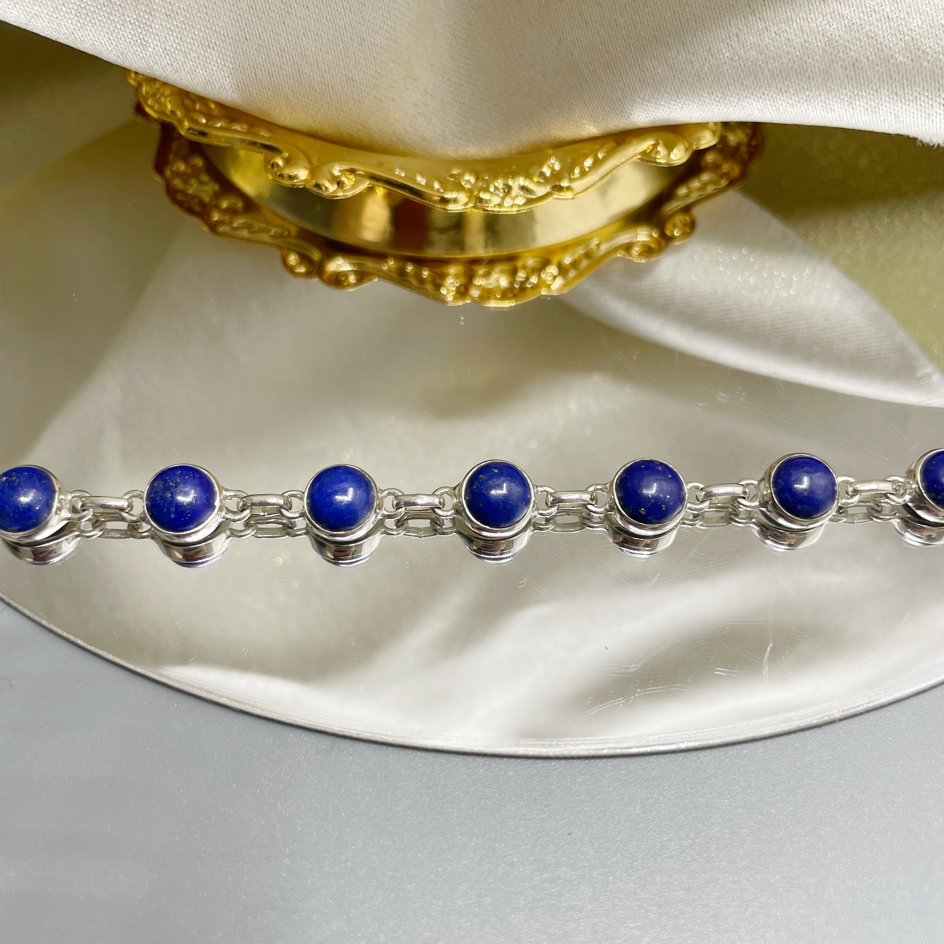 Bracciale Lapislazzuli e Argento 925