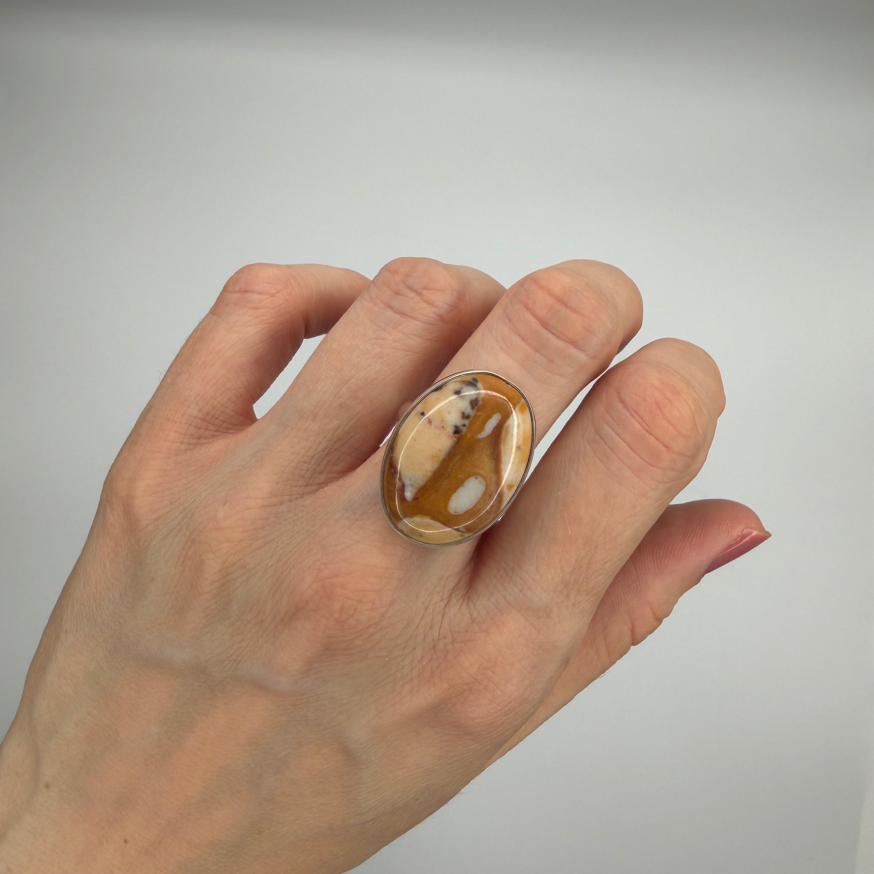 Anello Diaspro Argento 925