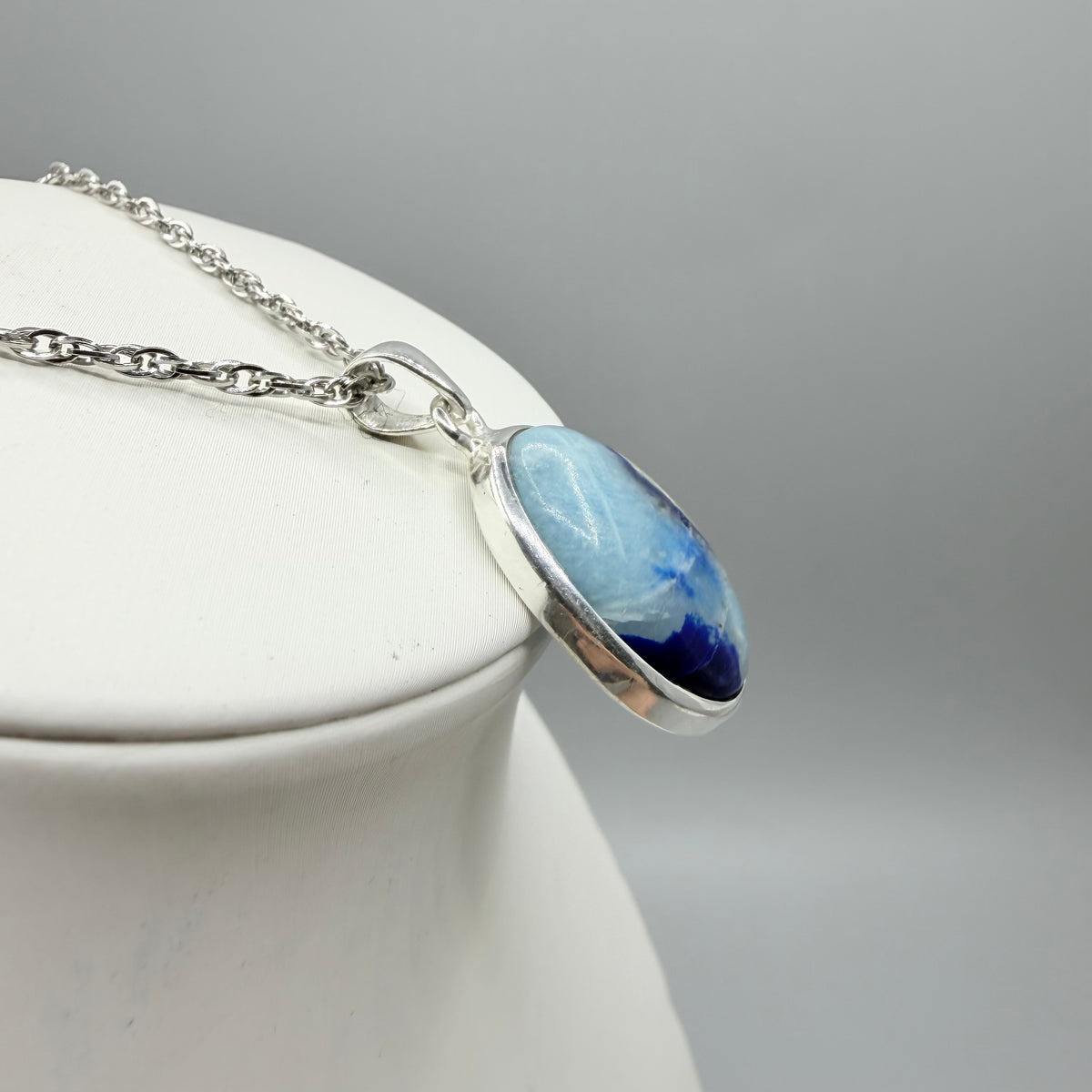 Ciondolo Afghanite e Argento 925